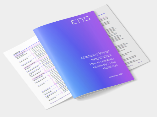 ENS Mastering Virtual Negotiation whitepaper image