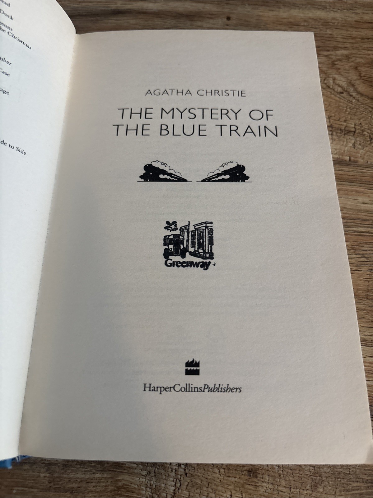 The Mystery of the Blue Train by Agatha Christie –