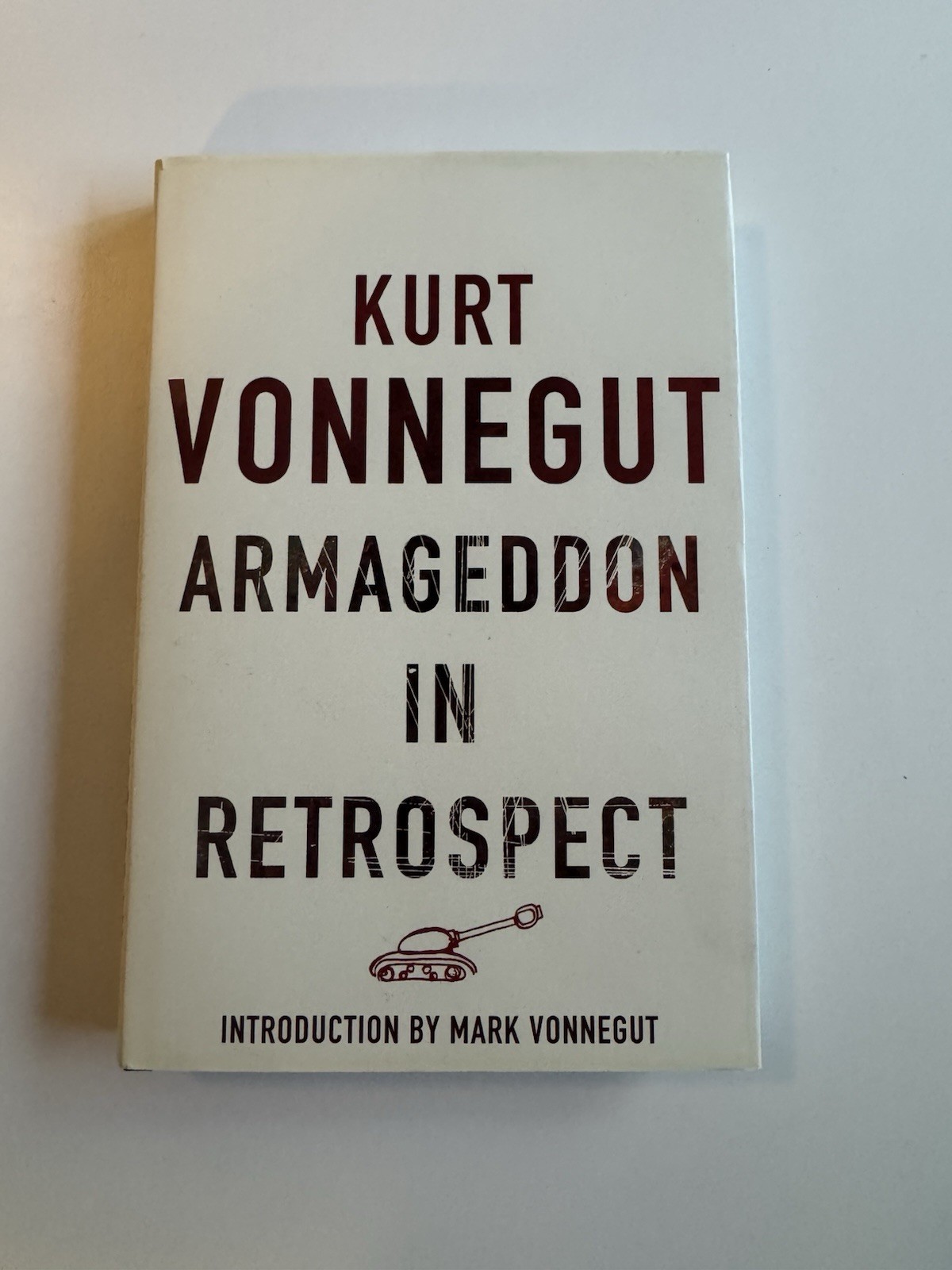 Kurt Vonnegut ARMAGEDDON IN RETROSPECT 2008 1st UK Edition HC DJ Jonathan Cape