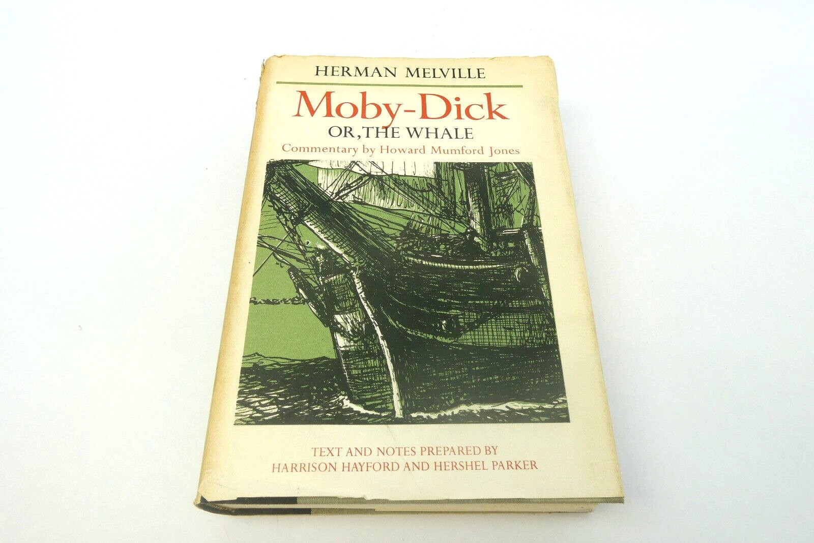 1976 Moby-Dick Whale Herman Melville Illustrated Warren Chappell Hardcover Book