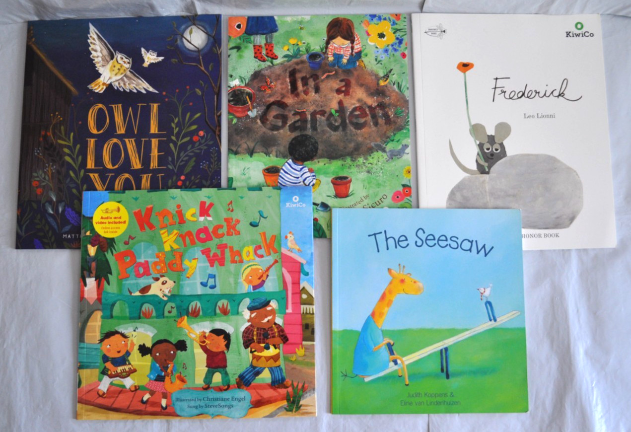 Lot Books Owl Love You In a Garden Frederick Knick Knack Paddy Whack The Seesaw