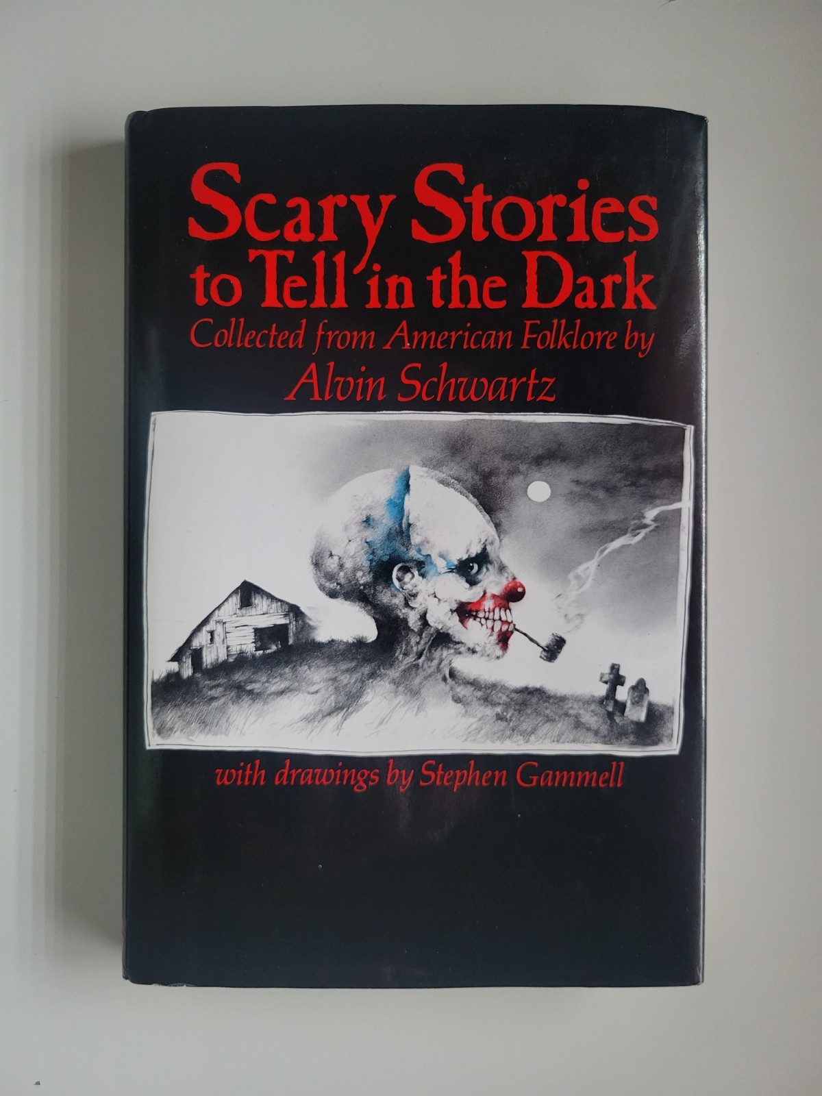 1981 1ST EDITION HARDCOVER SCARY STORIES TO TELL IN THE DARK ALVIN SCHWARTZ VG