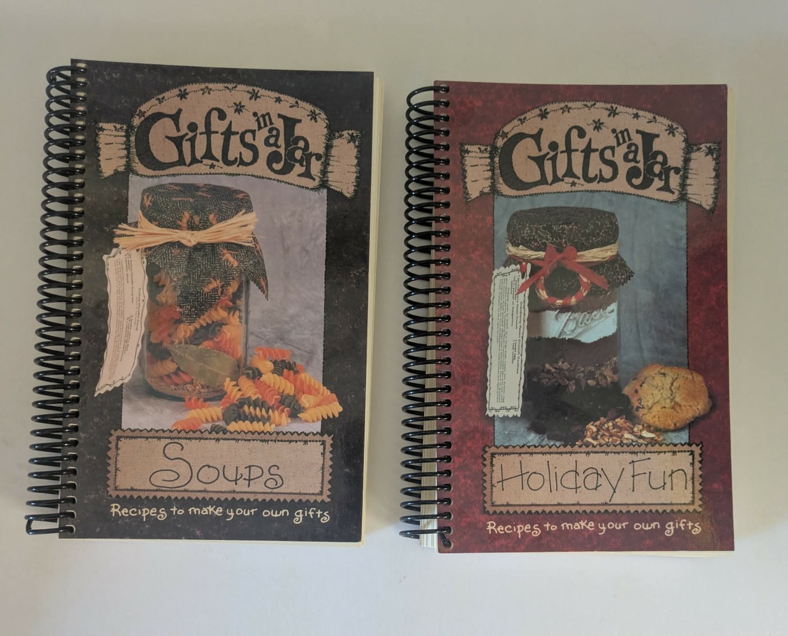 Vintage Gifts in a Jar Cookbook Set (4 books)