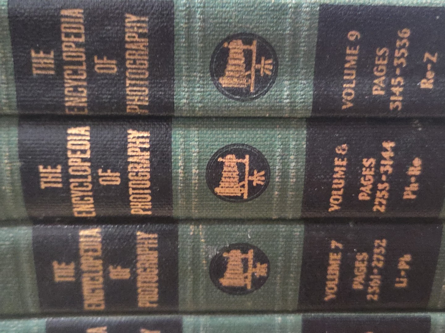 Encyclopedia of Photography 1942-’43 Volumes 1-9 National Education Alliance VTG