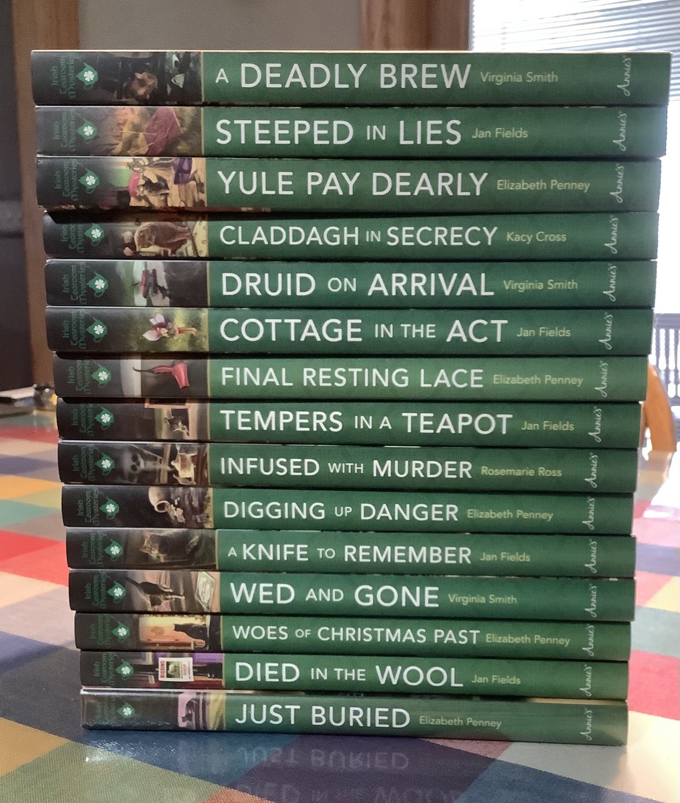 Annie’s Fiction Irish Tearoom Mysteries – Complete Set of 15 Hardcover Books