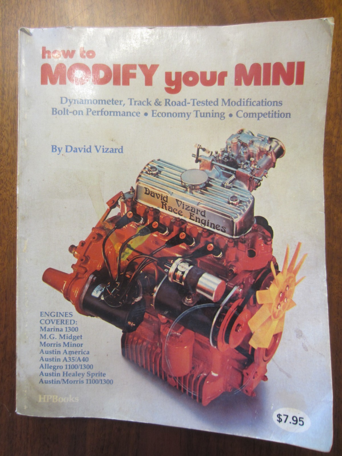 How to Modify your MINI by David Vizard Softbound 192 pages 1977