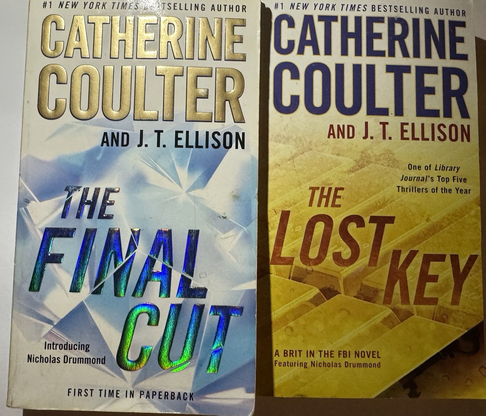 THE FINAL CUT(2013) & THE LOST KEY(2014) by Catherine Coulter & J.T. Ellison