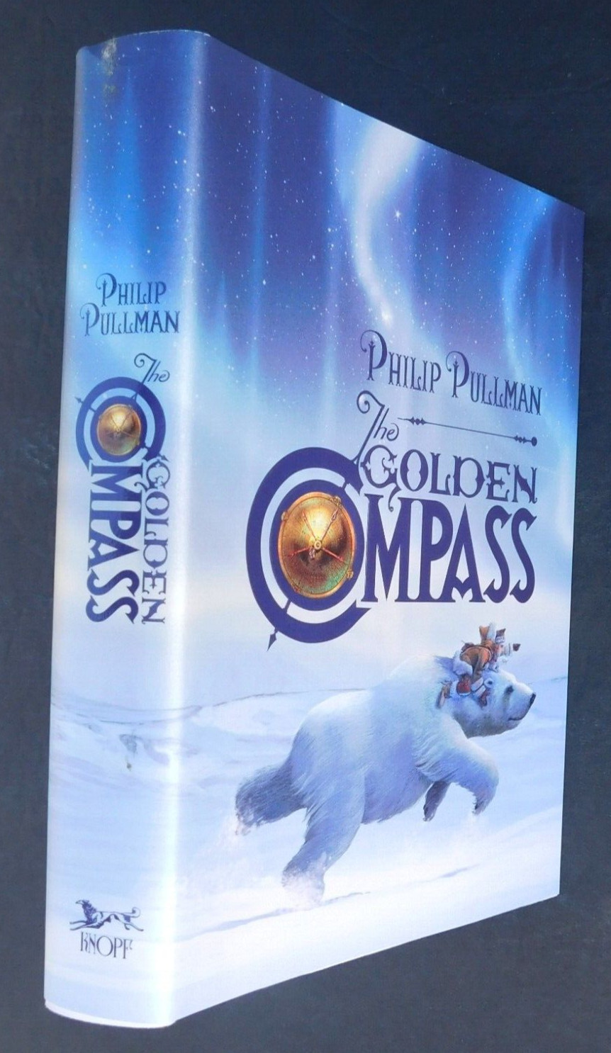 PHILIP PULLMAN 2015 white cover edition GOLDEN COMPASS 399 pages Unread HCDJ
