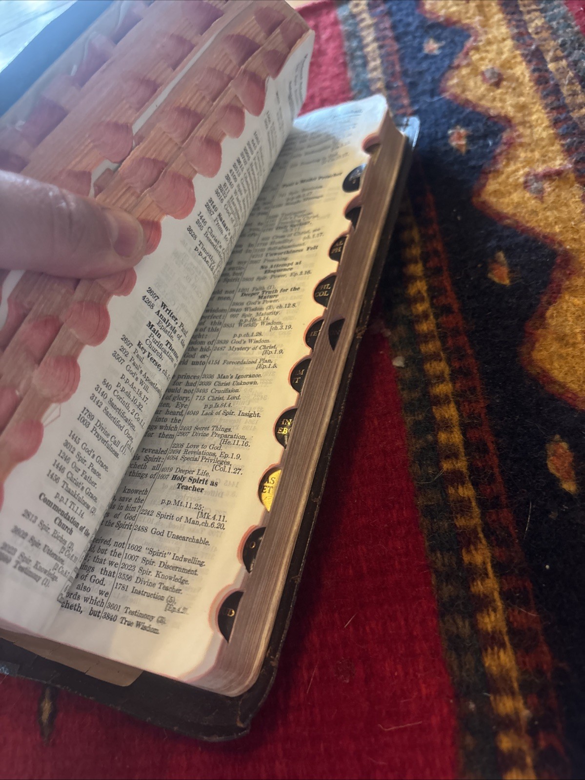 The New Chain Reference Bible THOMPSON 1934 3rd Improved Edition / 29th Reprint