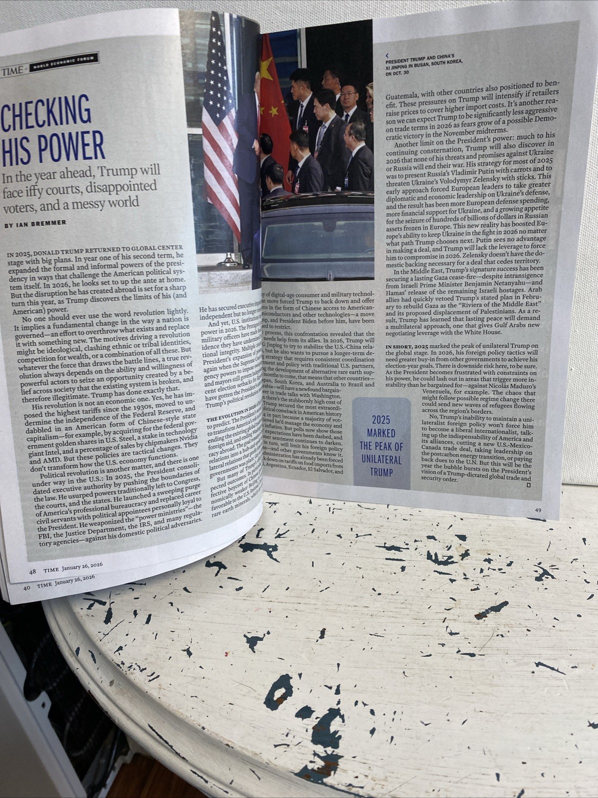Time Magazine Trumps Next Move Inside His Foreign Policy Gambit
