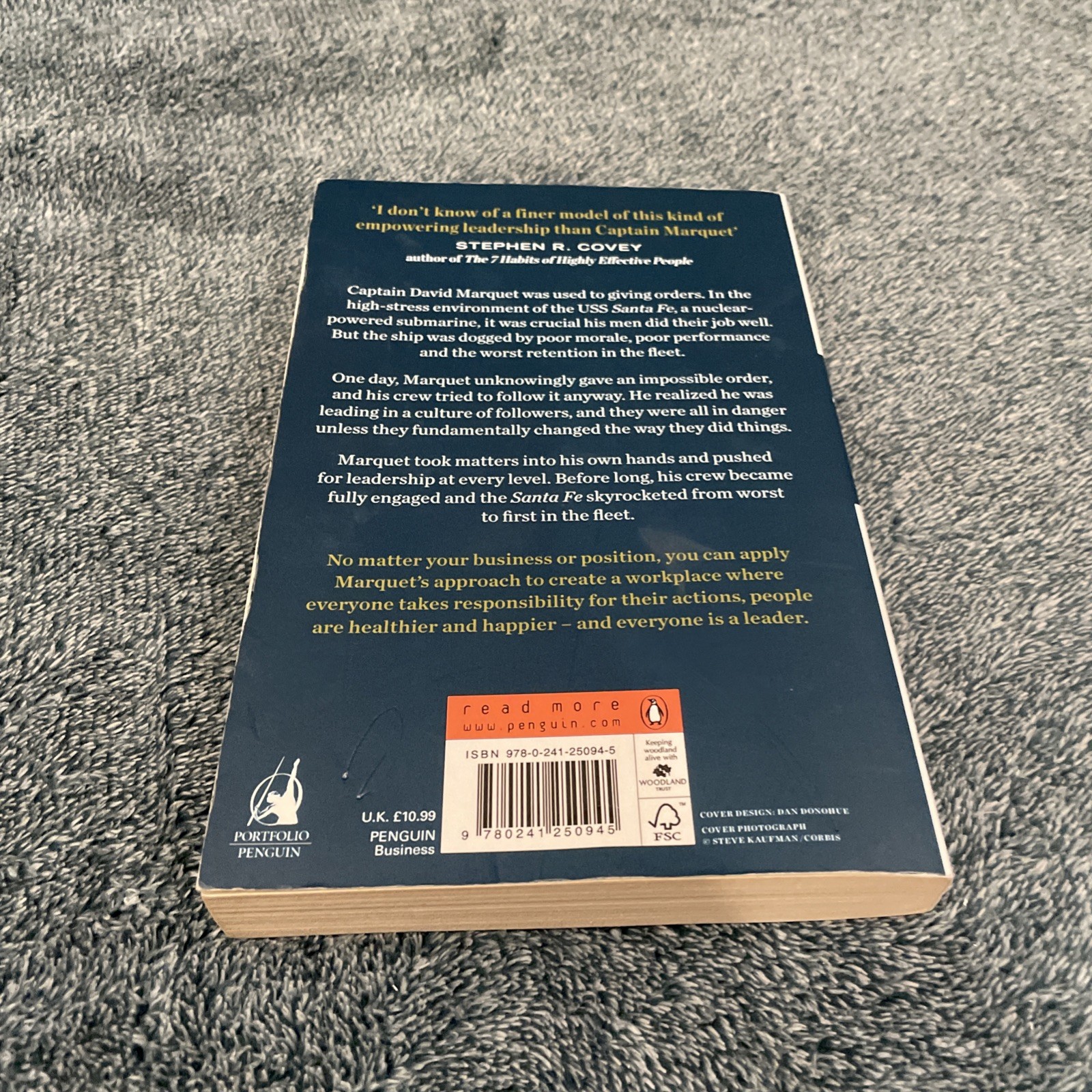 Turn The Ship Around! – paperback Marquet David L, Stephen R Covey