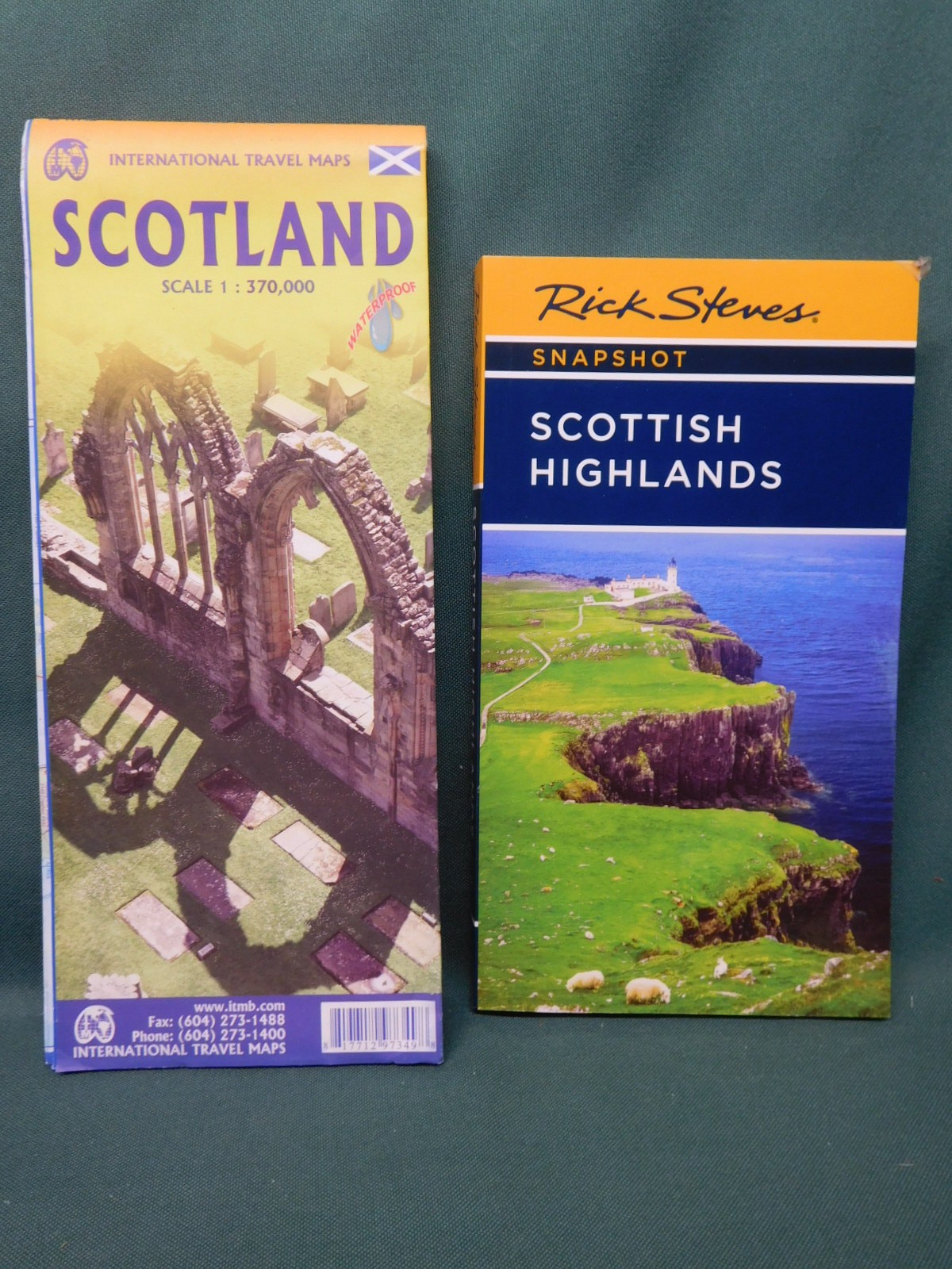 International Travel Maps Scotland and Rick Stevens Snapshot Scottich Highlands