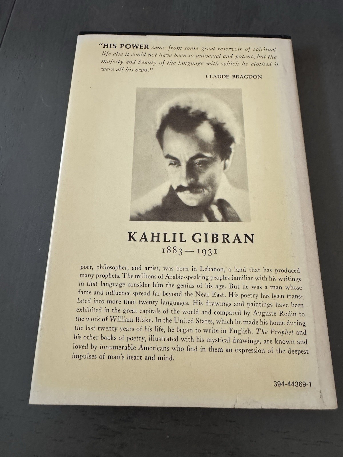 Kahlil Gibran Sand and Foam PB Poetry Aphorisms Nonfiction Alfred A. Knopf