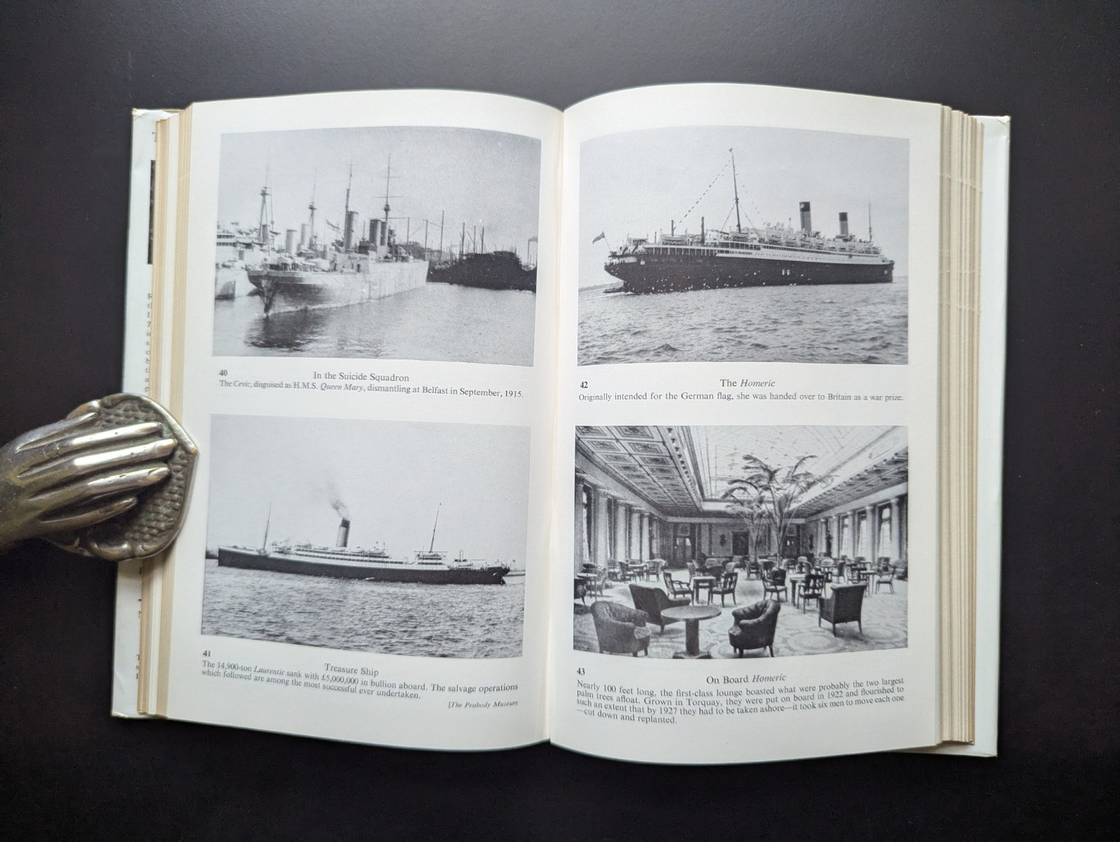 White Star Line Roy Anderson 1964 First Edition Ocean Liner History HB/DJ