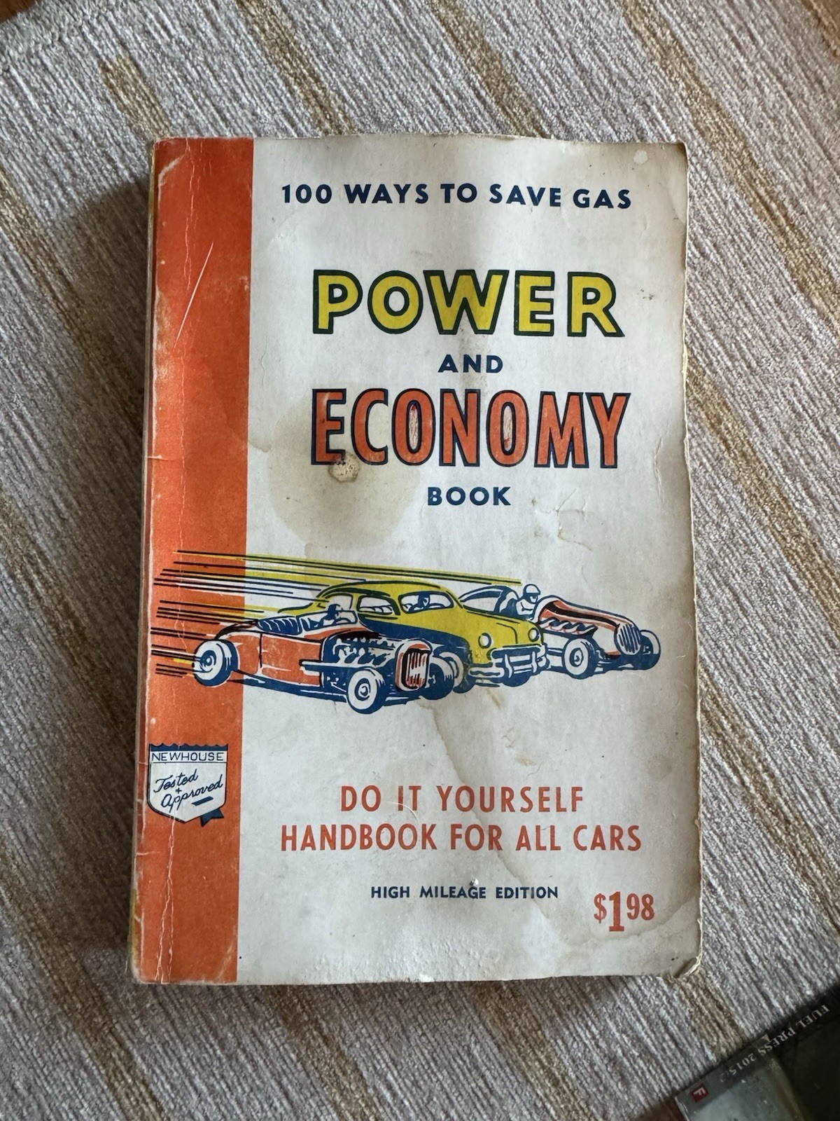 Vintage (1956): Power and Economy handbook: 100 ways to save gas; 15th edition