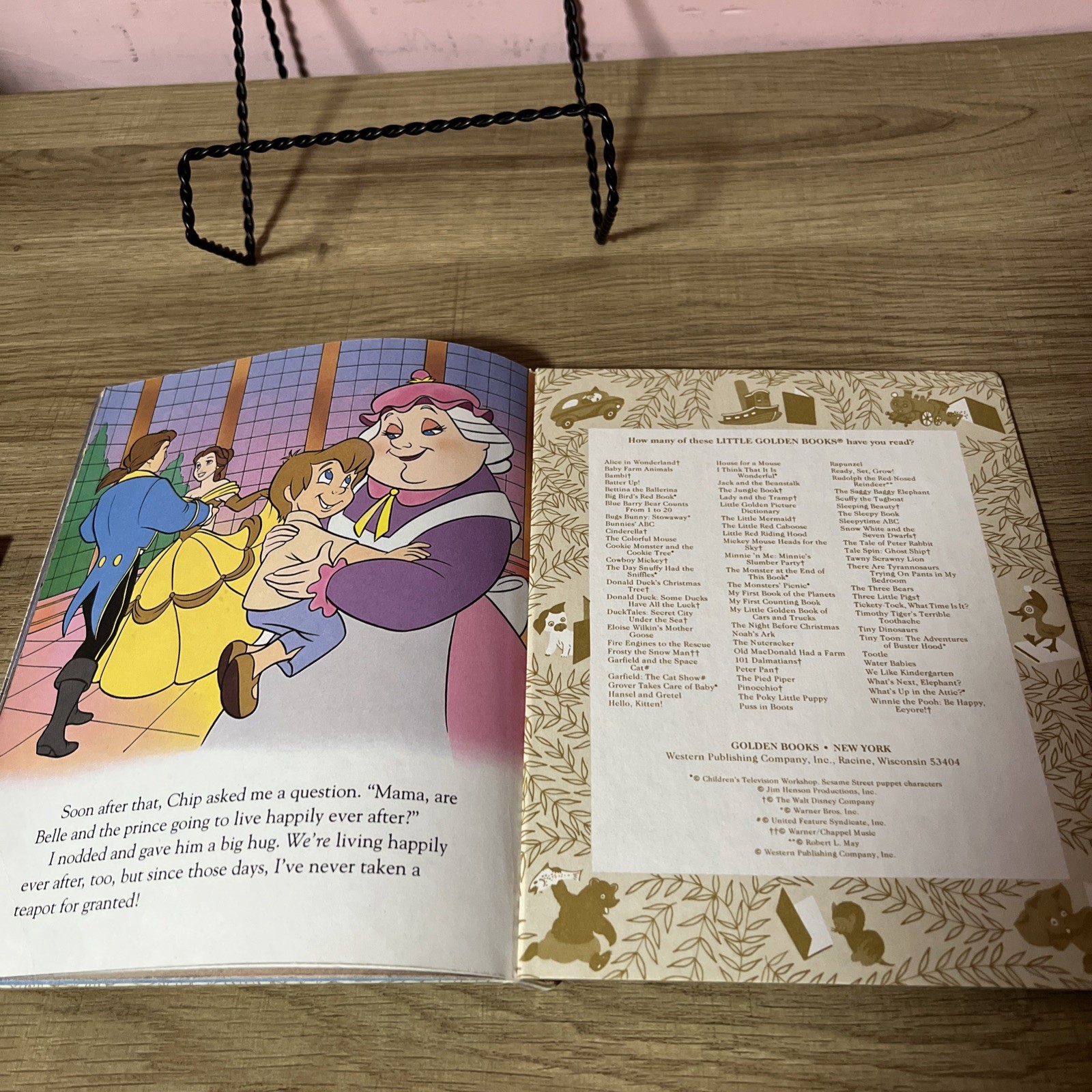 Beauty And The Beast Little Golden Books