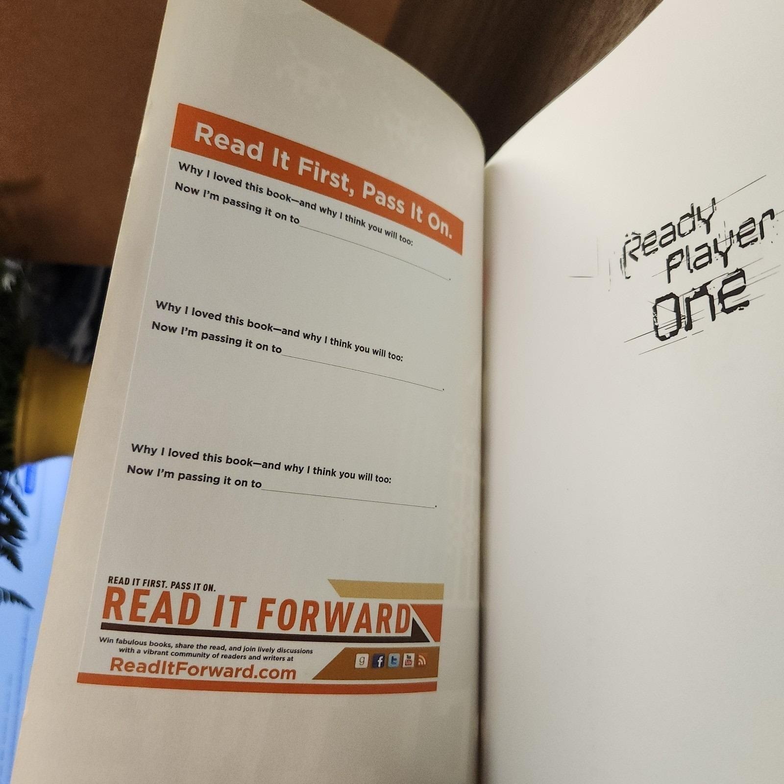 Ready Player One Ernest Cline Advance Reader’s Edition RARE Uncorrected Proof VG