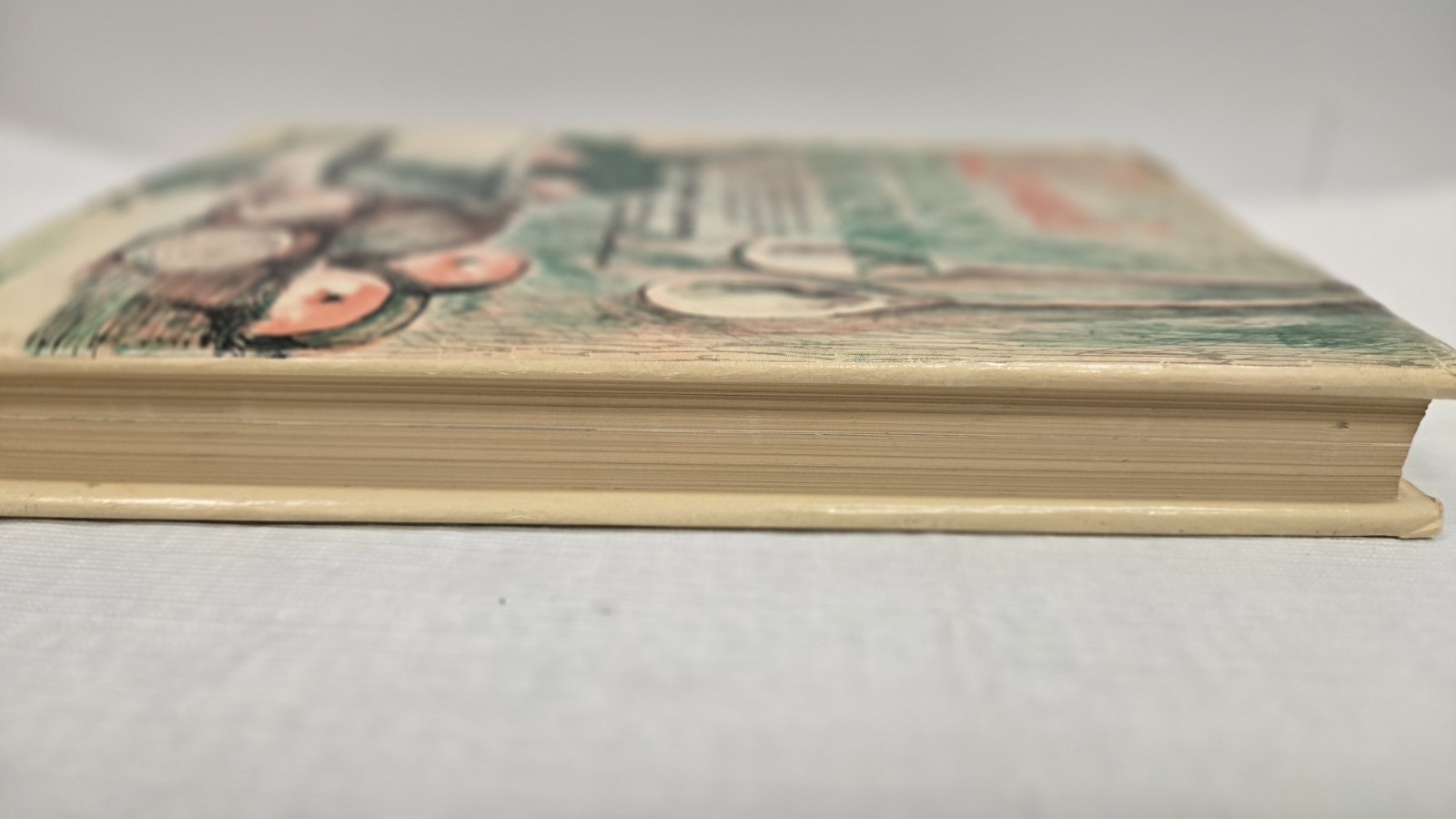 VTG The Yellow Auto Named Ferdinand Hardcover Book By Janosch 1973 Ex-Library