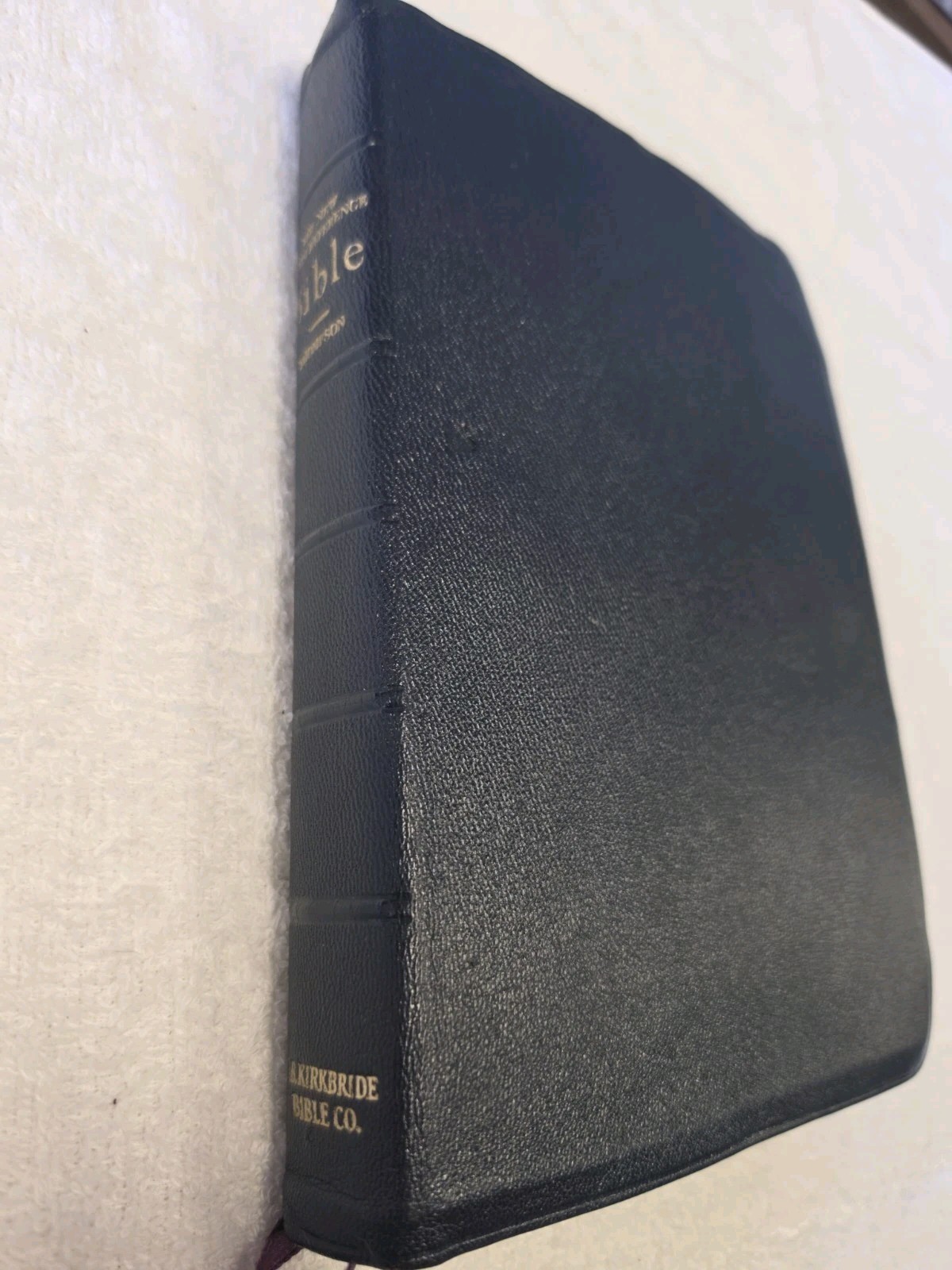 1964 Kirkbride The New Chain Reference Bible Thompson 4th Improved Edition KJV