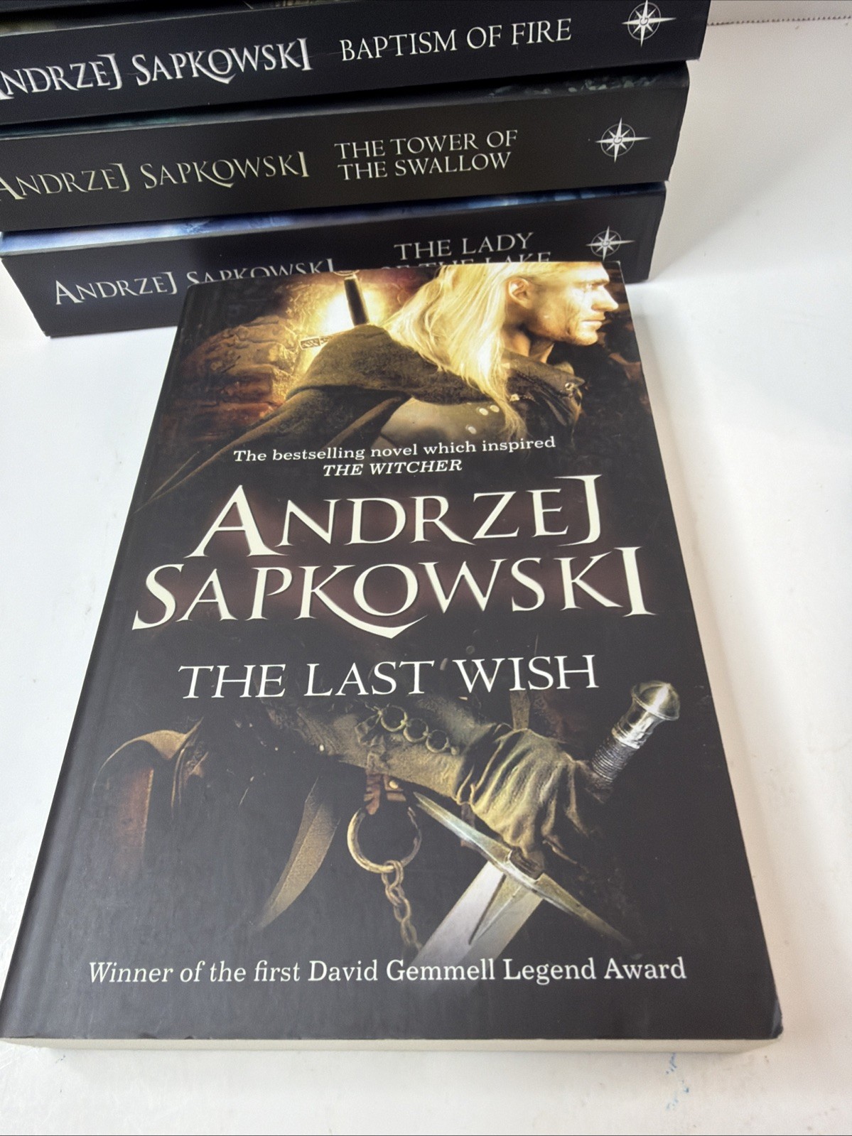 Lot of 7 The Witcher Saga Books 1-7 by Andrzej Sapkowski Paperback Gollancz