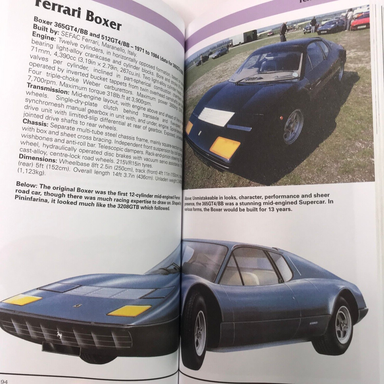 Classic Cars Directory Vintage 2002 Book 480 Pages