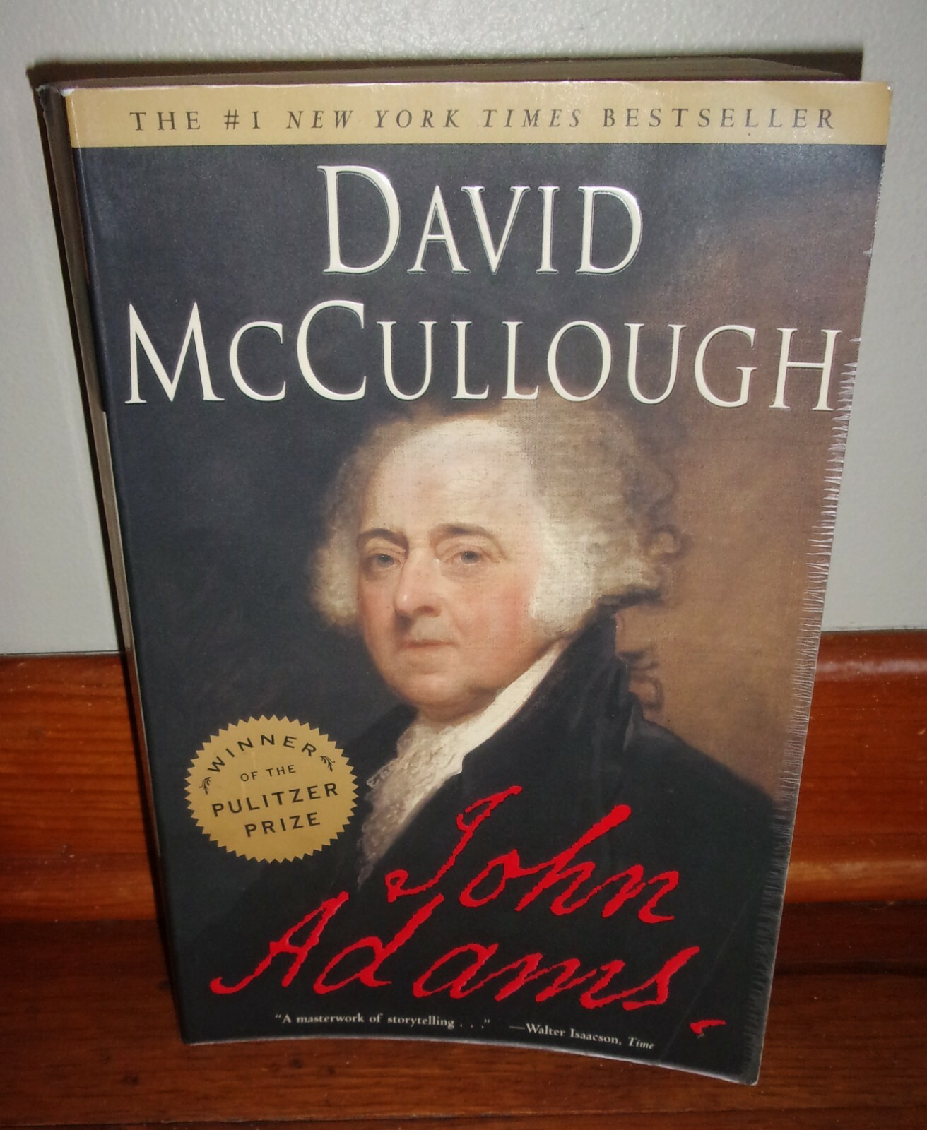 JOHN ADAMS-Biography-DAVID McCULLOUGH-Excellent 1st Touchstone Edition Softcover