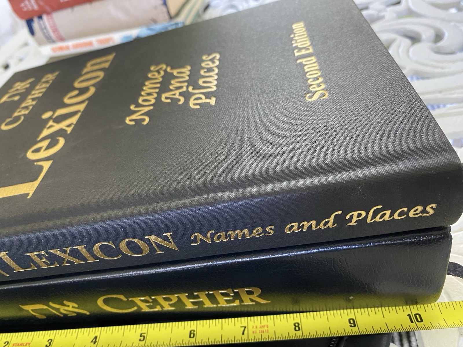 Cepher Jewish Religious Judaism Text with cover plus Lexicon Names Places 2018