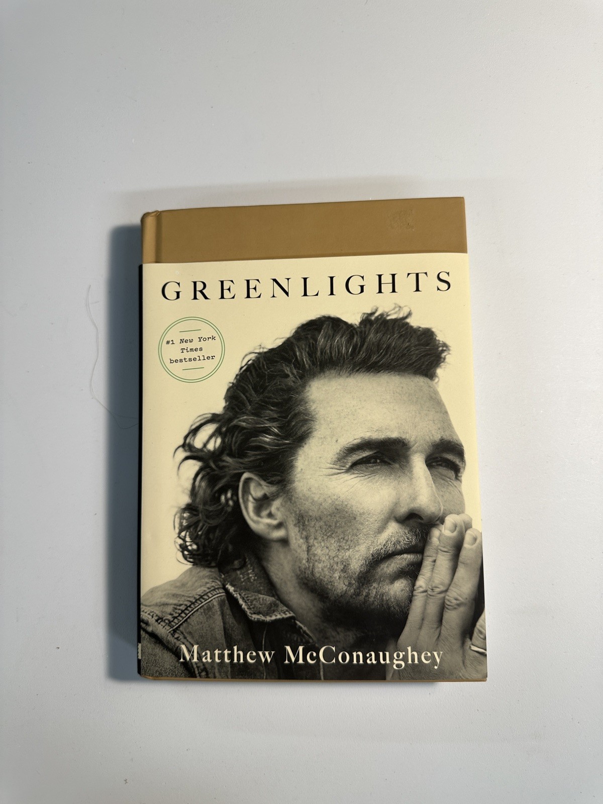 Greenlights by Matthew McConaughey (2020, Hardcover) A self-help book