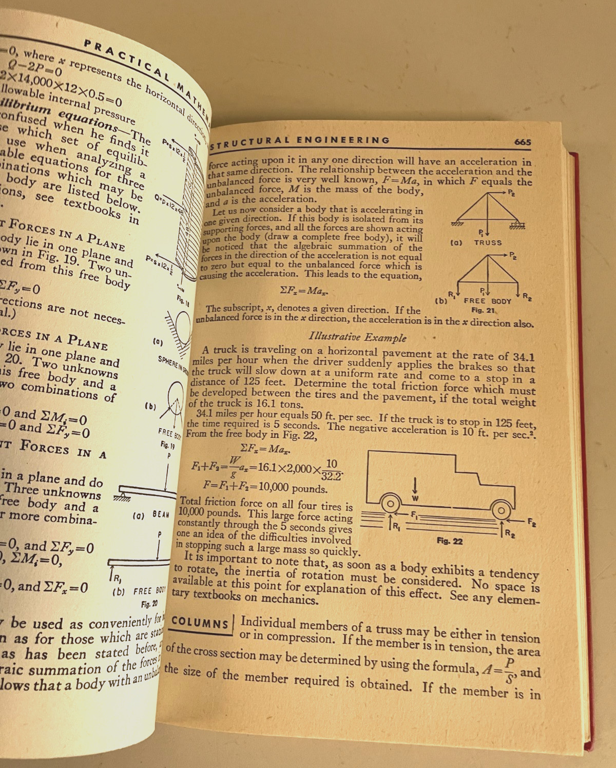 Vintage 1945 Practical Mathematics Vol 3 National Educational Alliance RARE Read
