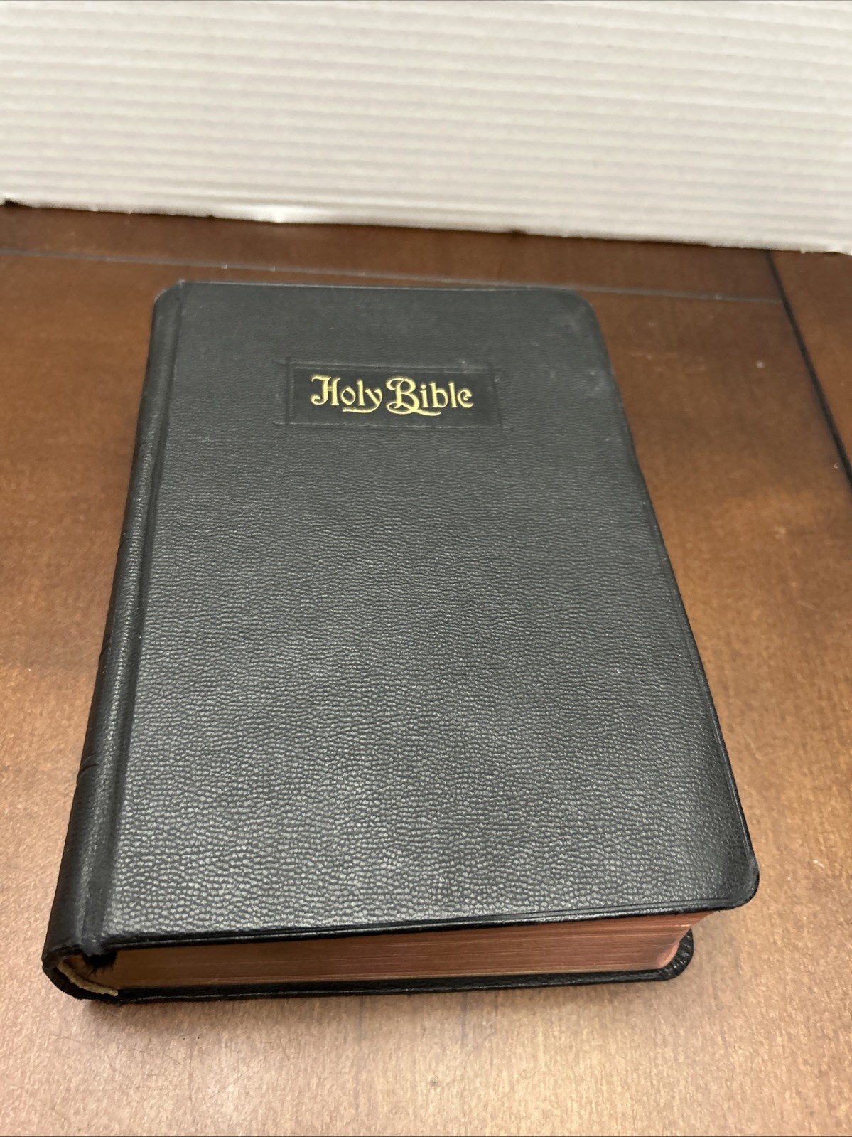 The Holy Bible Douay Version 1914 Leather John Murphy Company Vintage