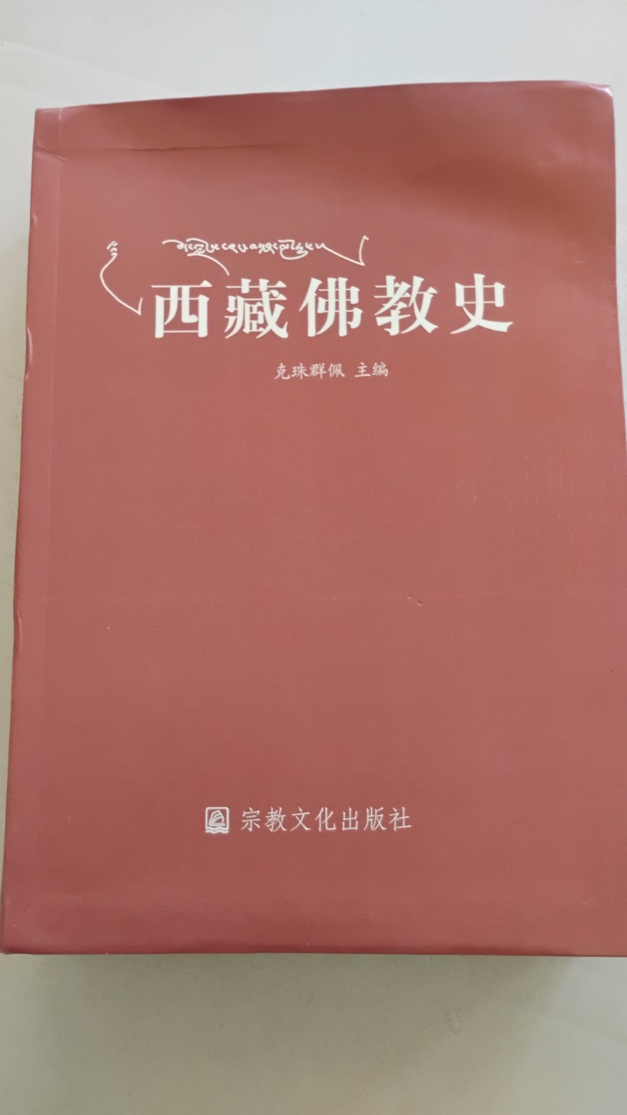 History Of Tibetan Buddhism (In Chinese), Softback, 800 Pages, 西藏佛教史 （克珠群佩主编）