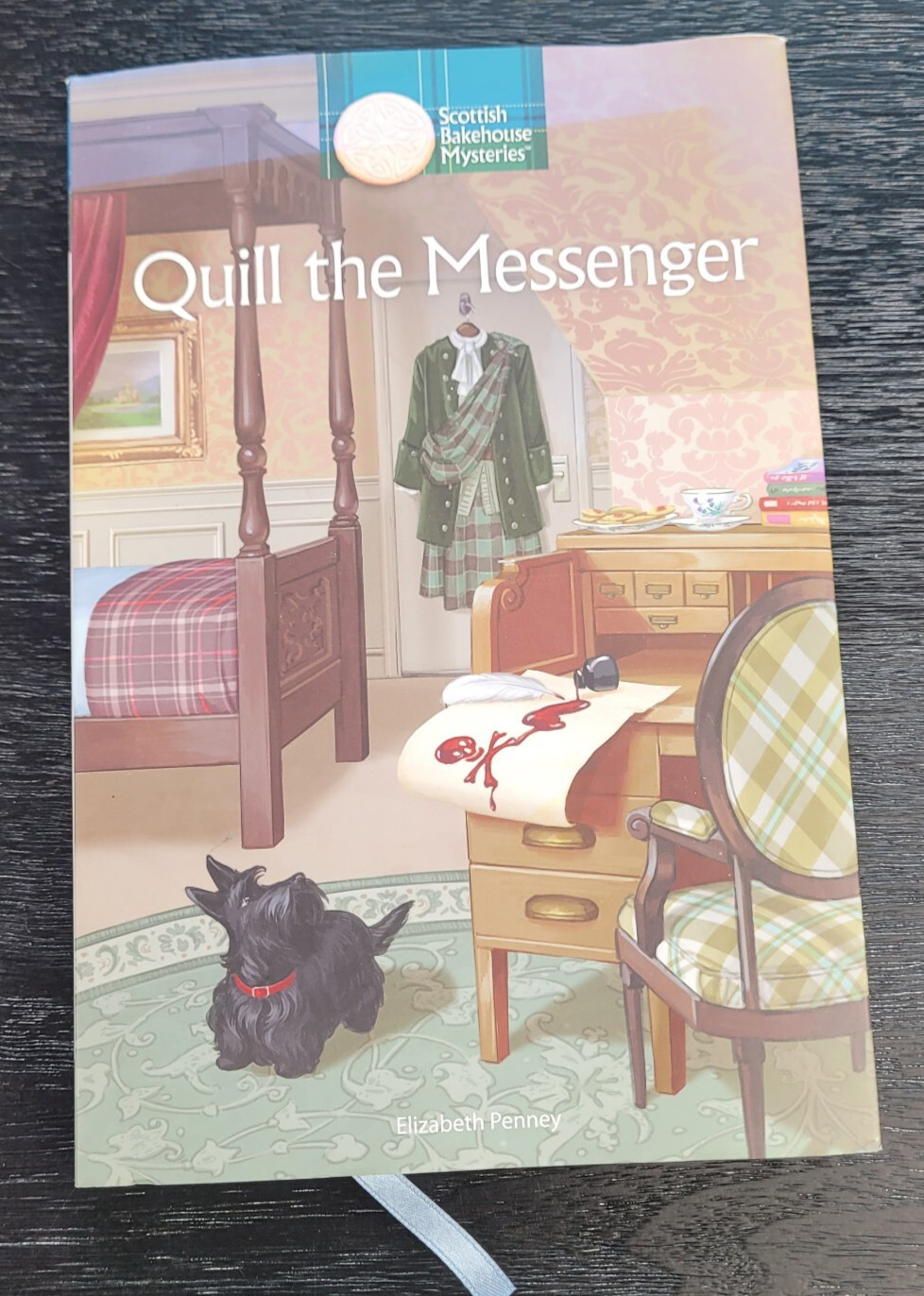 Quill the Messenger by Elizabeth Penney Annie’s Scottish Bakehouse Mysteries