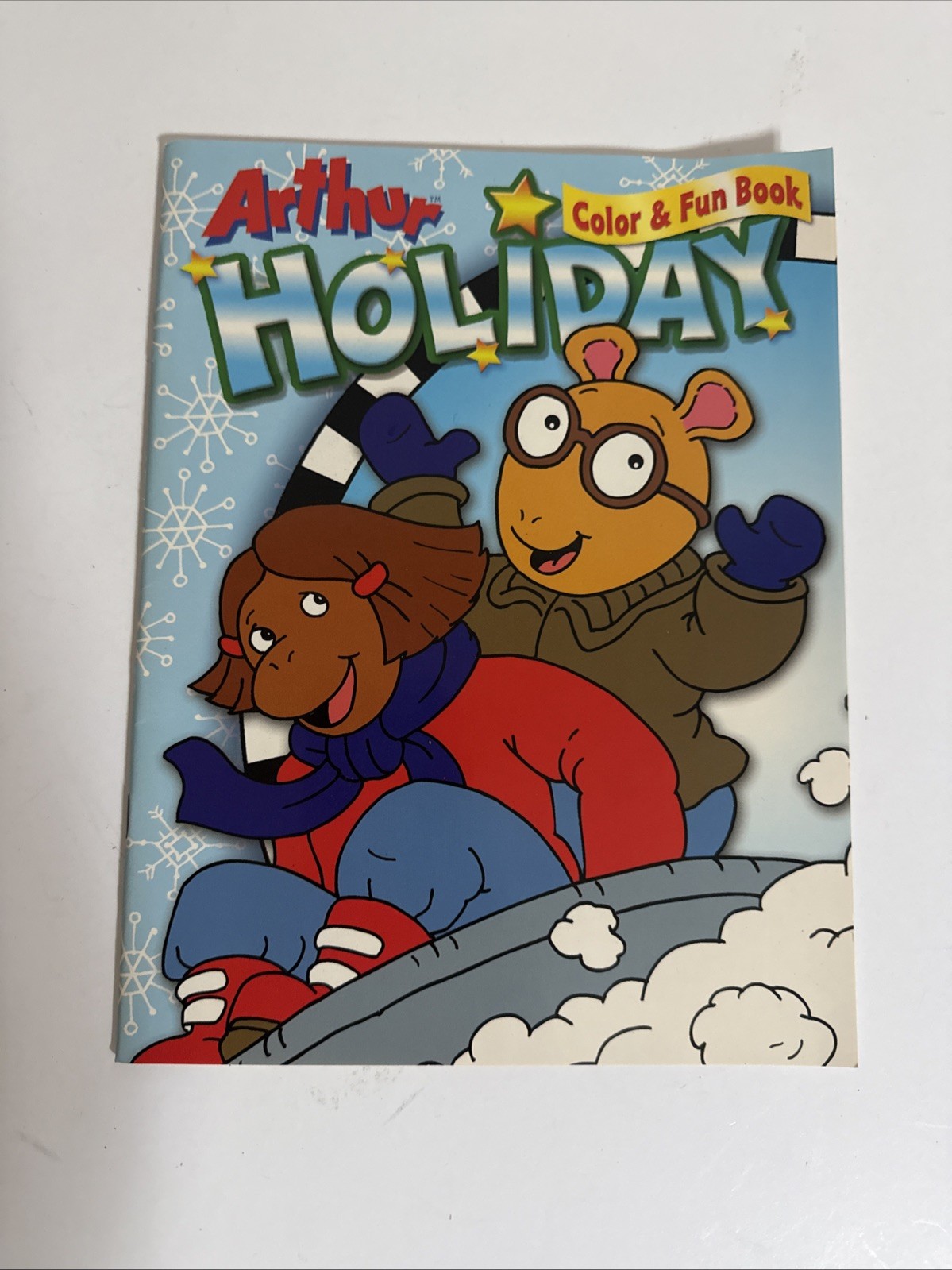 Arthur Holiday Color Fun Book – Paperback 30 pages