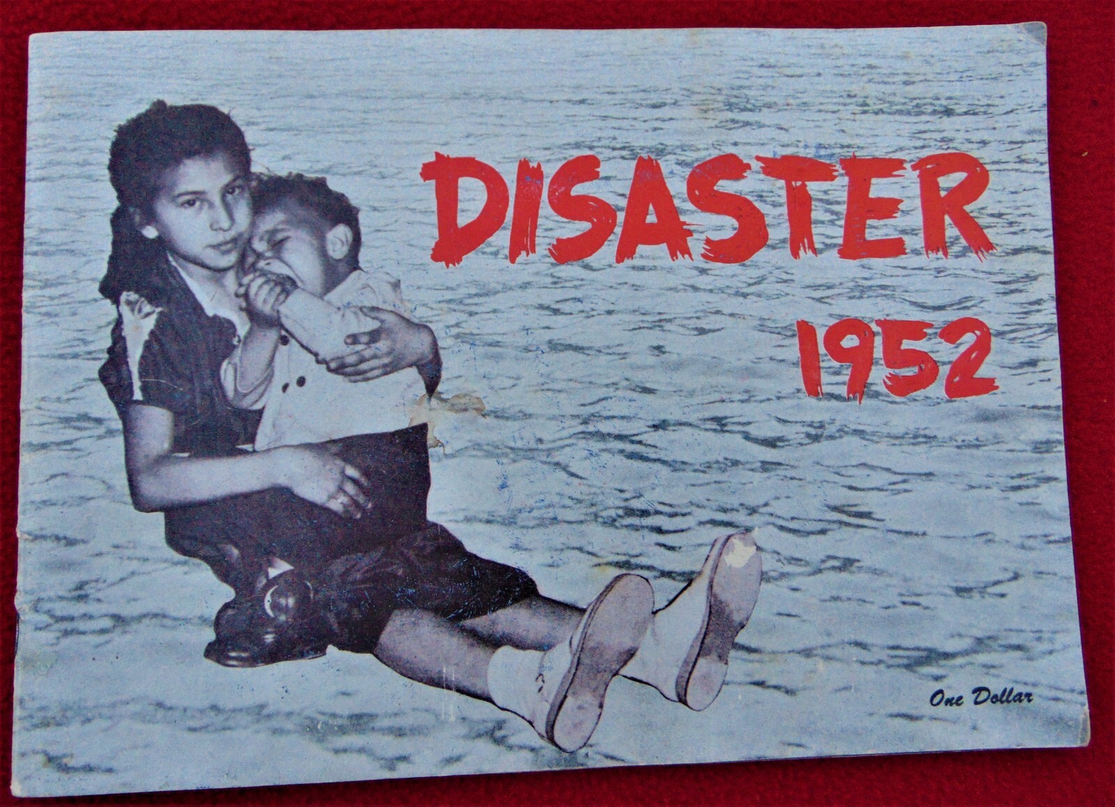 “DISASTER 1952” ~ COLLECTIBLE BOOK ~ SIOUX CITY, IA. FLOOD ~ 30 PAGES OF PHOTOS