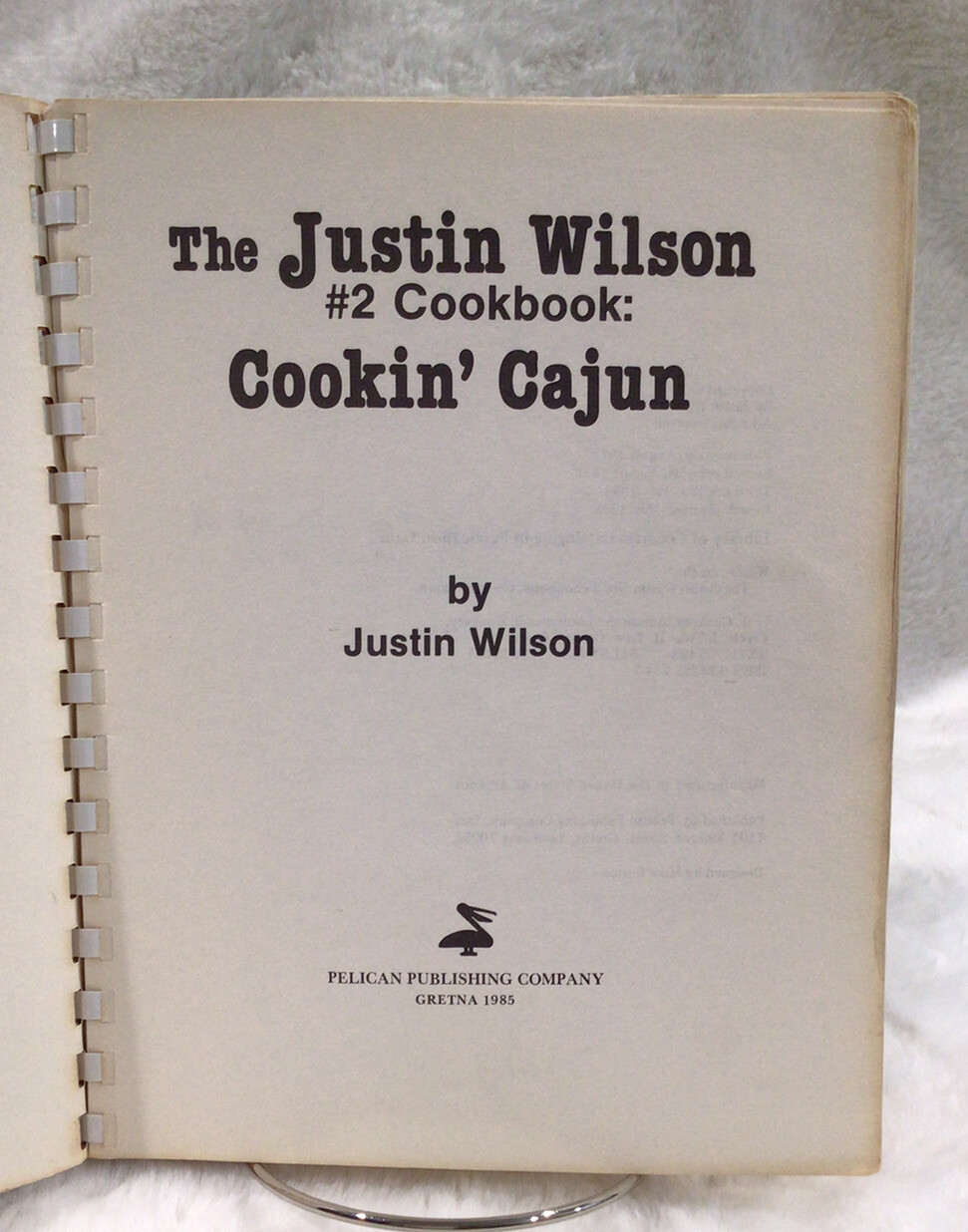 THE JUSTIN WILSON #2 COOKBOOK: COOKIN CAJUN ~ 112 pages ~