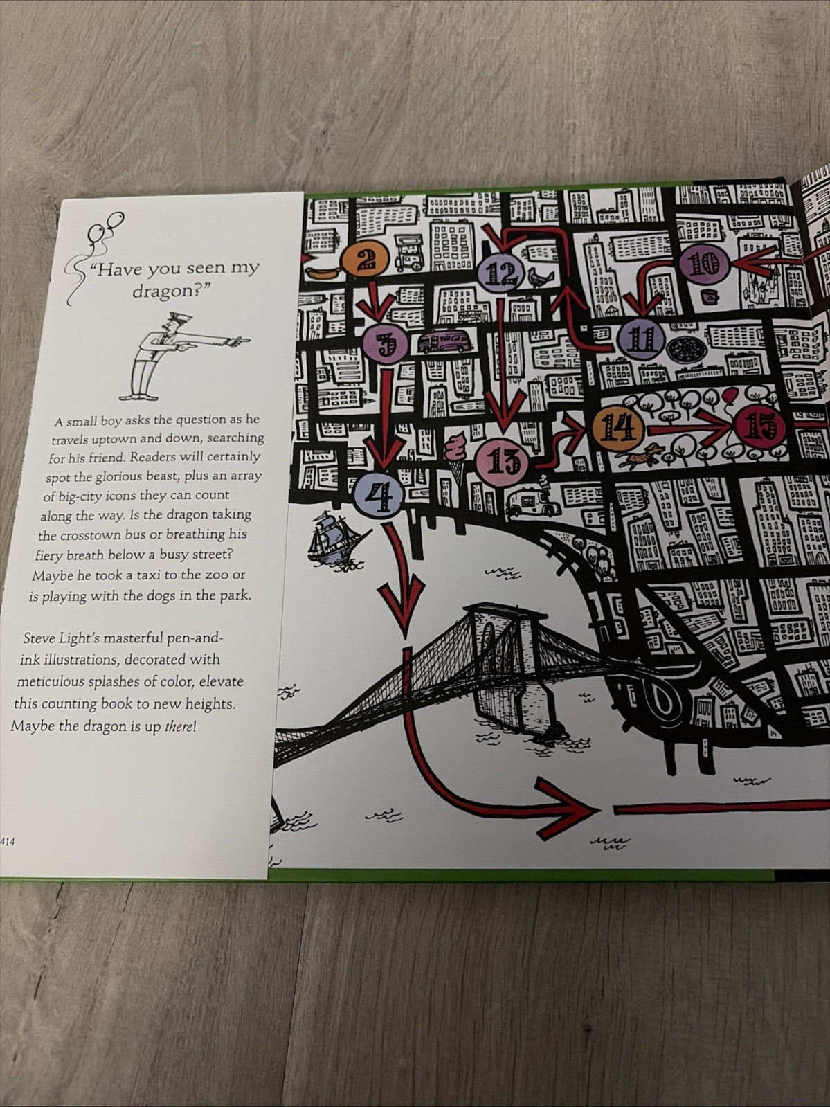 Have You Seen My Dragon? by Steve Light (2014, Picture Book)