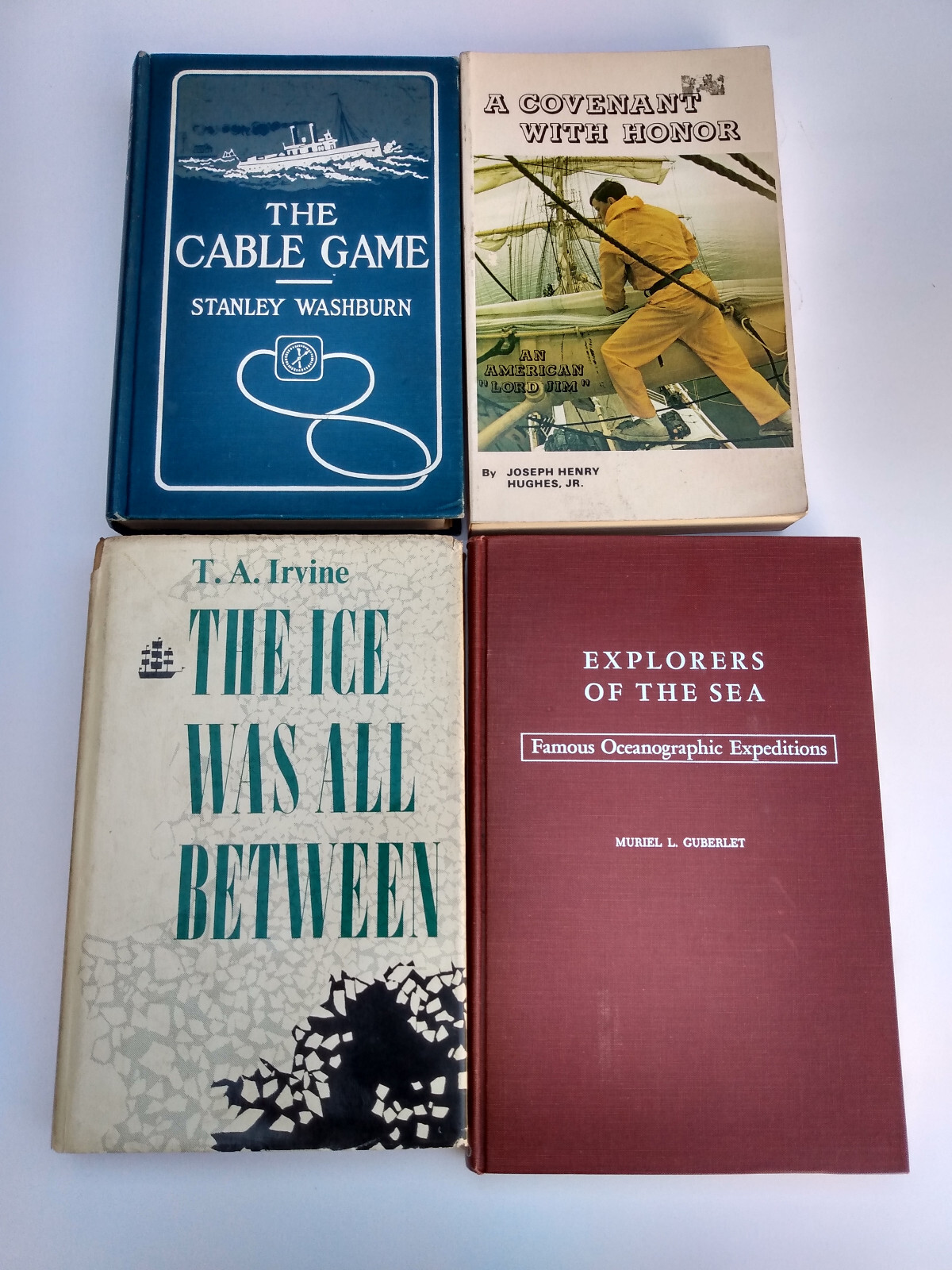 Sea Ocean Expeditions Travel Exploration Navy True Stories Ships Submarines Lot