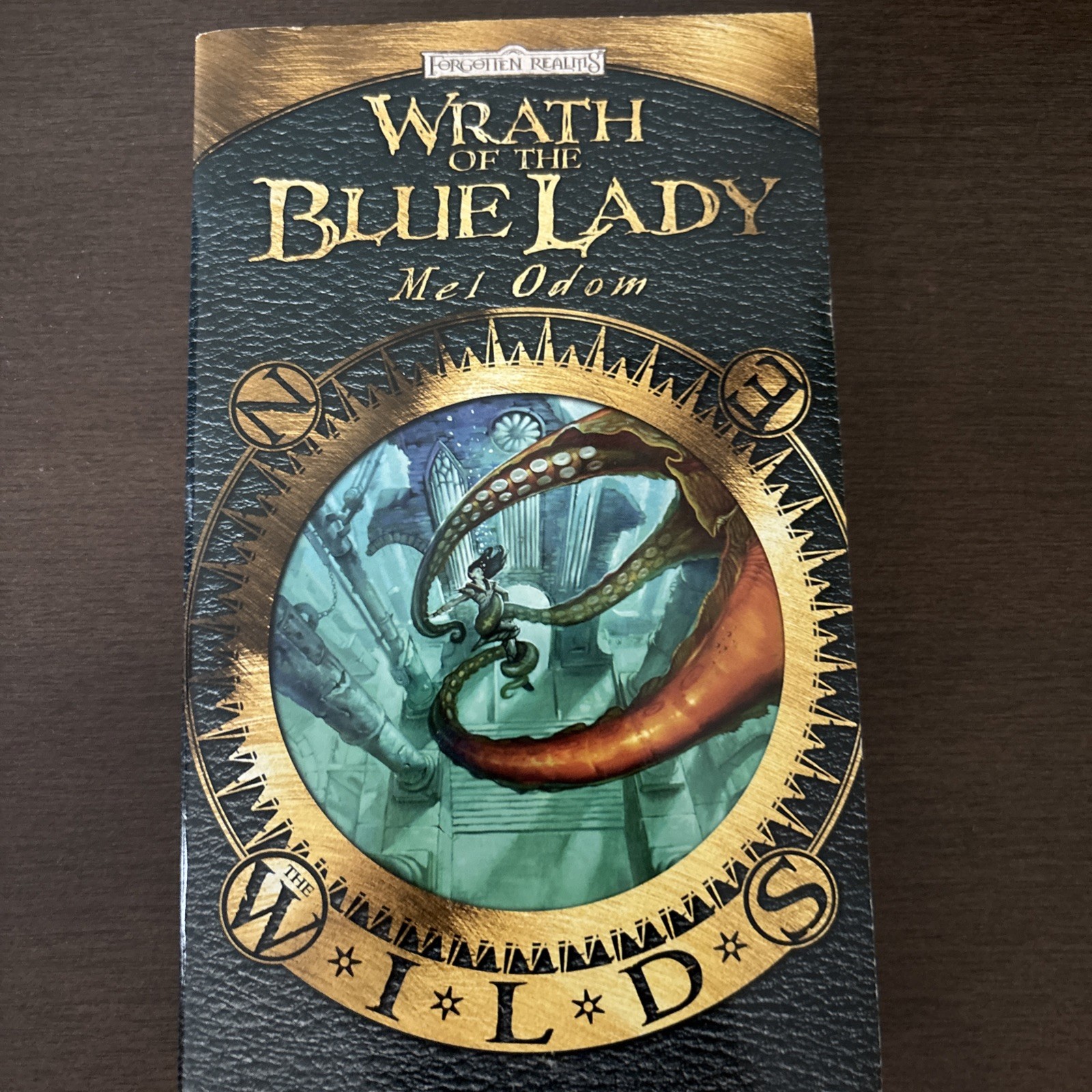 Forgotten Realms- The Wilds: Wrath of the Blue Lady Mel Odom Mint VTG Fantasy PB