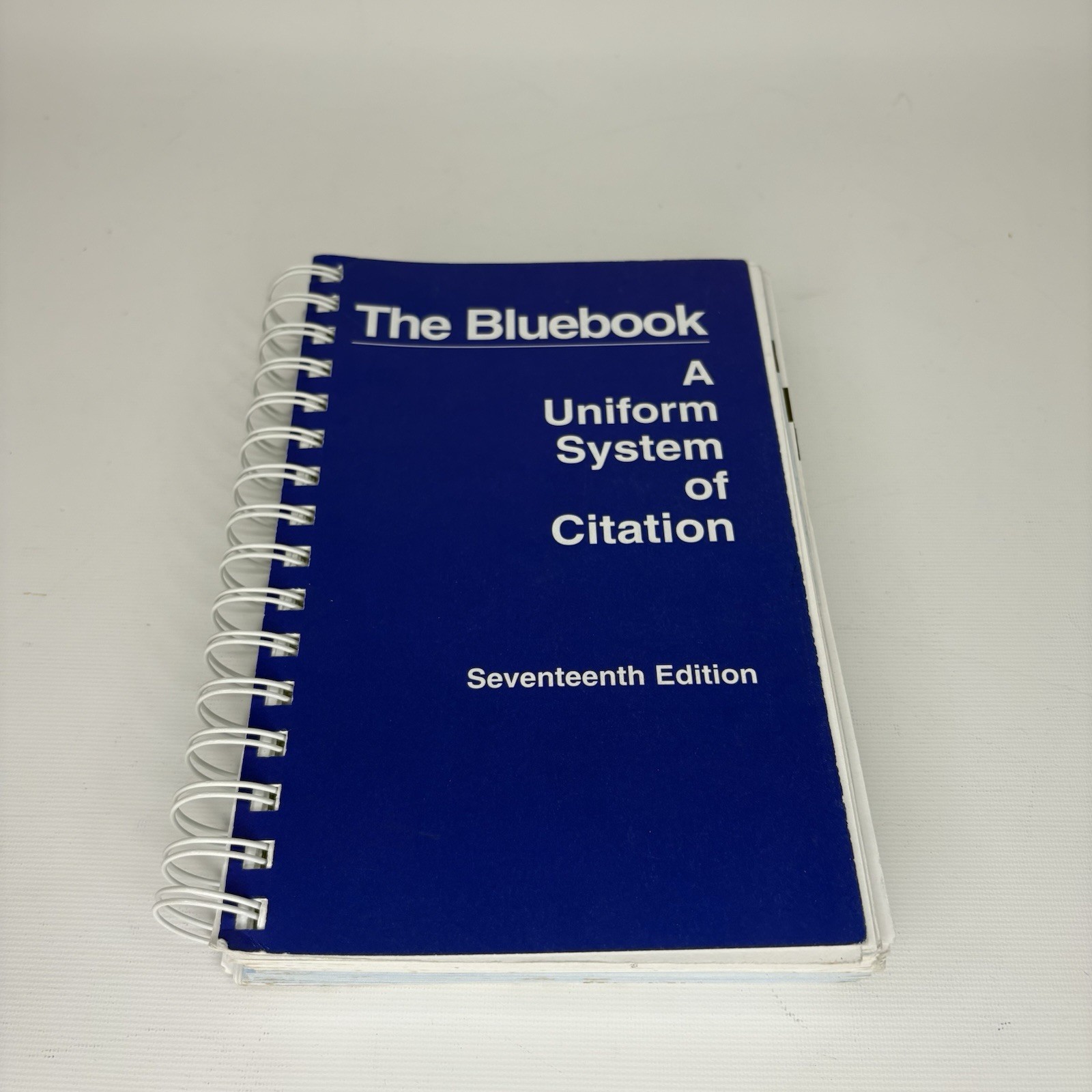 The Bluebook: A Uniform System of Citation, 17th – FREE SHIPPING