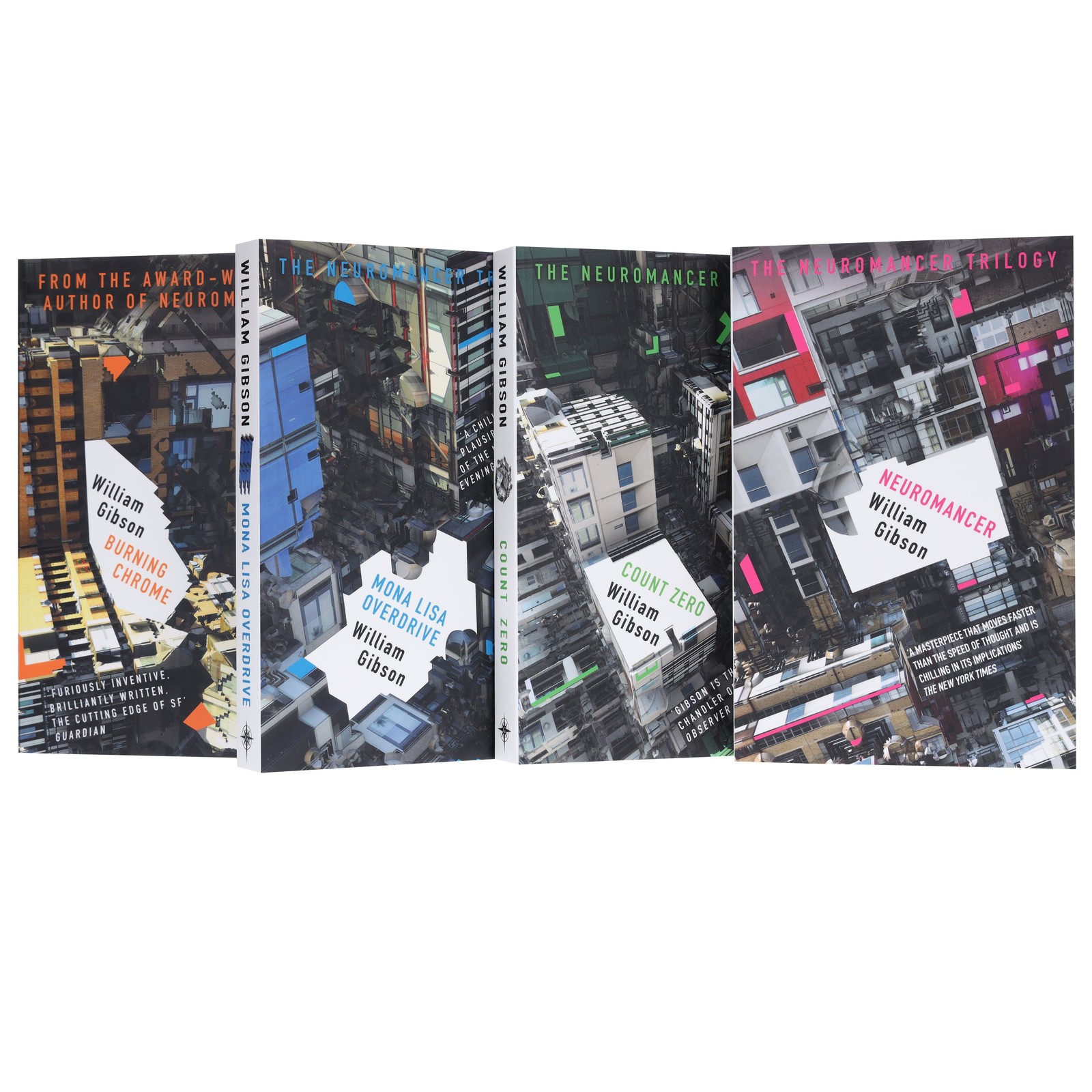 Sprawl Series by William Gibson 4 Books Collection Set – Fiction – Paperback