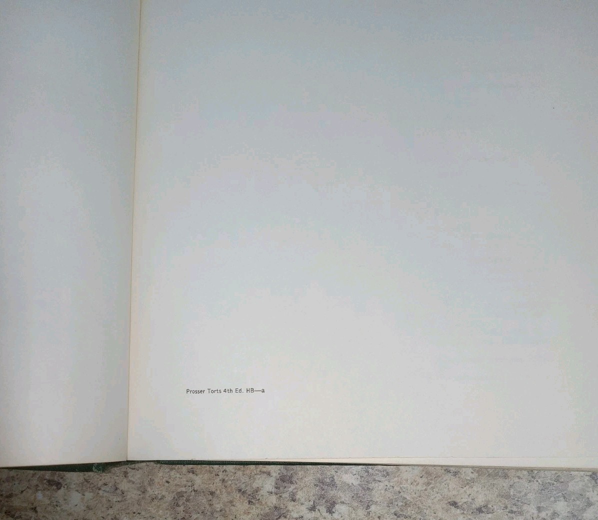 Laws Of Torts 1971 Hornbook Series William Prosser Vintage Law Book￼