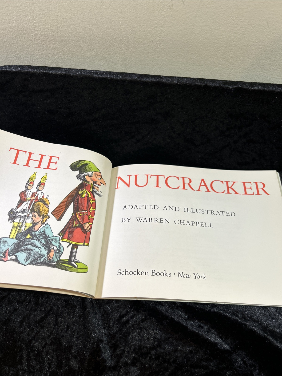 The Nutcracker – adapted and illustrated by Warren Chappell – p/b 1980