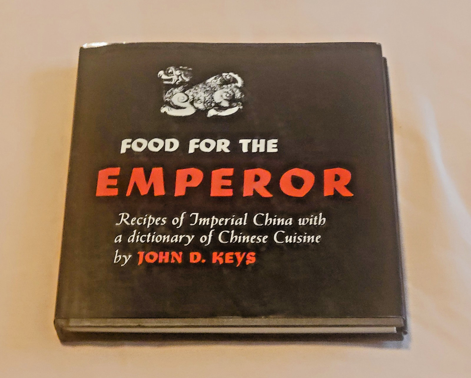 Vtg 1963 Food for the Emperor Chinese Cookbook Ward Ritchie Press Typographic