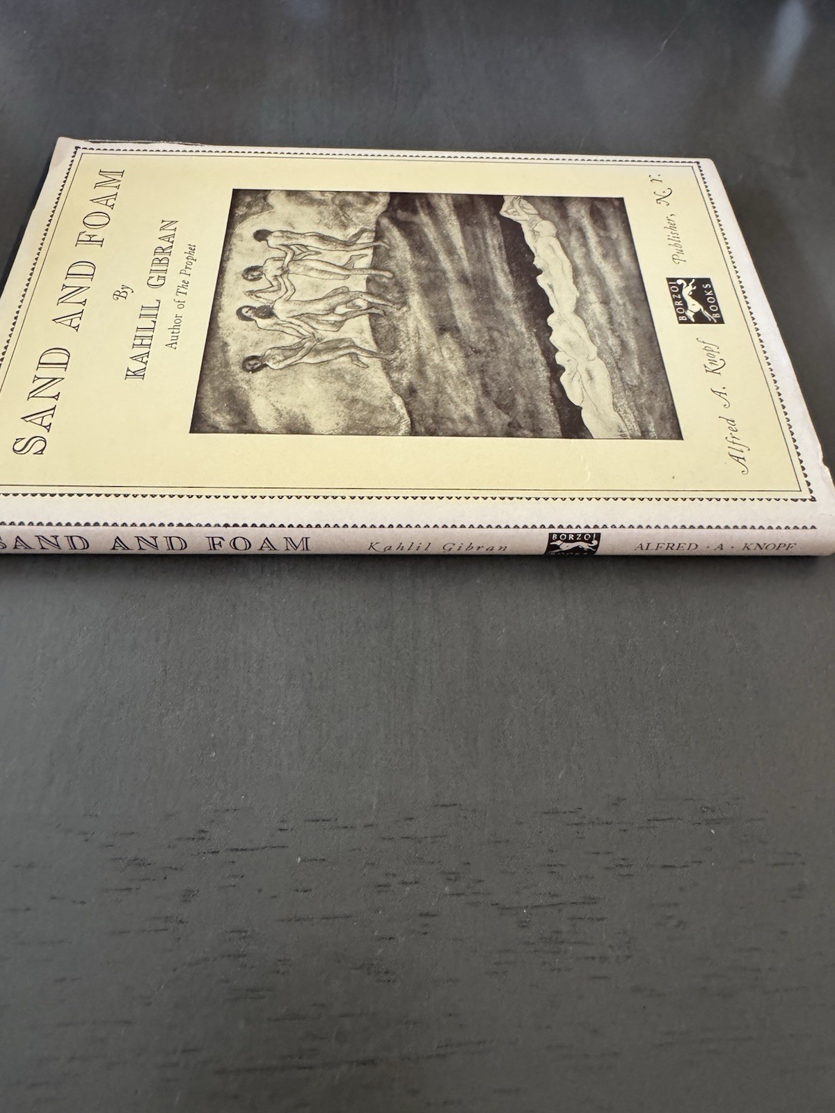 Kahlil Gibran Sand and Foam PB Poetry Aphorisms Nonfiction Alfred A. Knopf
