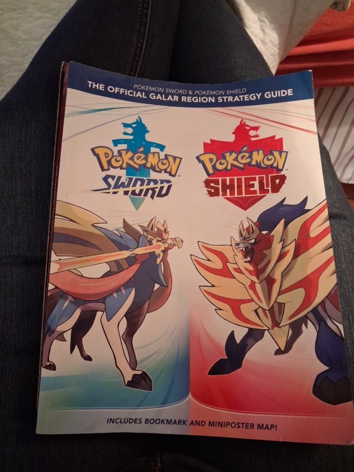 Pokemon Sword And Shield Galar Region Strategy Guide Map And Book Mark Not Inclu