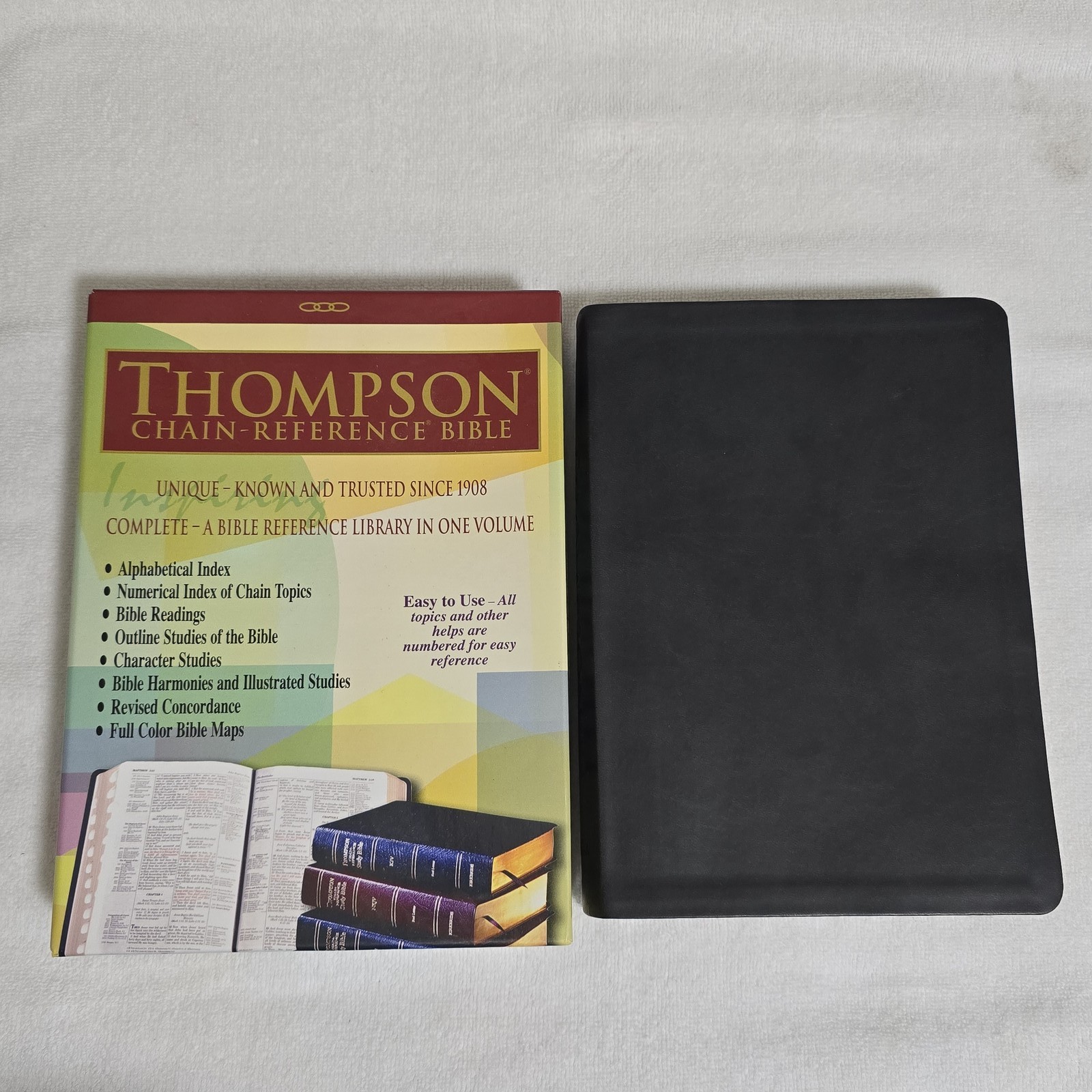 Thompson Chain Reference Bible KJV 5th Improved Ed 2014 Black Kirvella Kirkbride