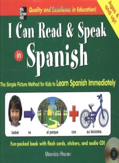 I Can Read and Speak in Spanish (Book + Audio CD) By Maurice Haz