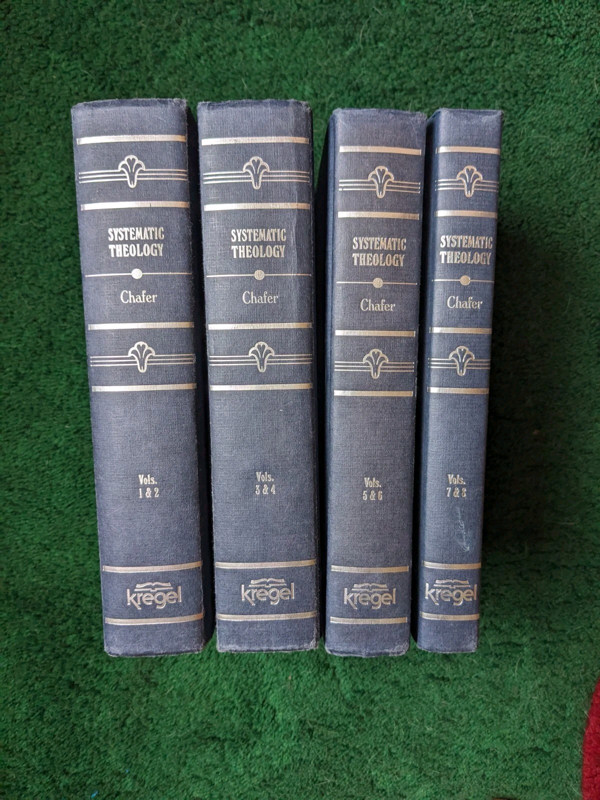 Lewis Sperry Chafer Systematic Theology Volumes 1-8 In 4 Vol. Set Hardcover GUC