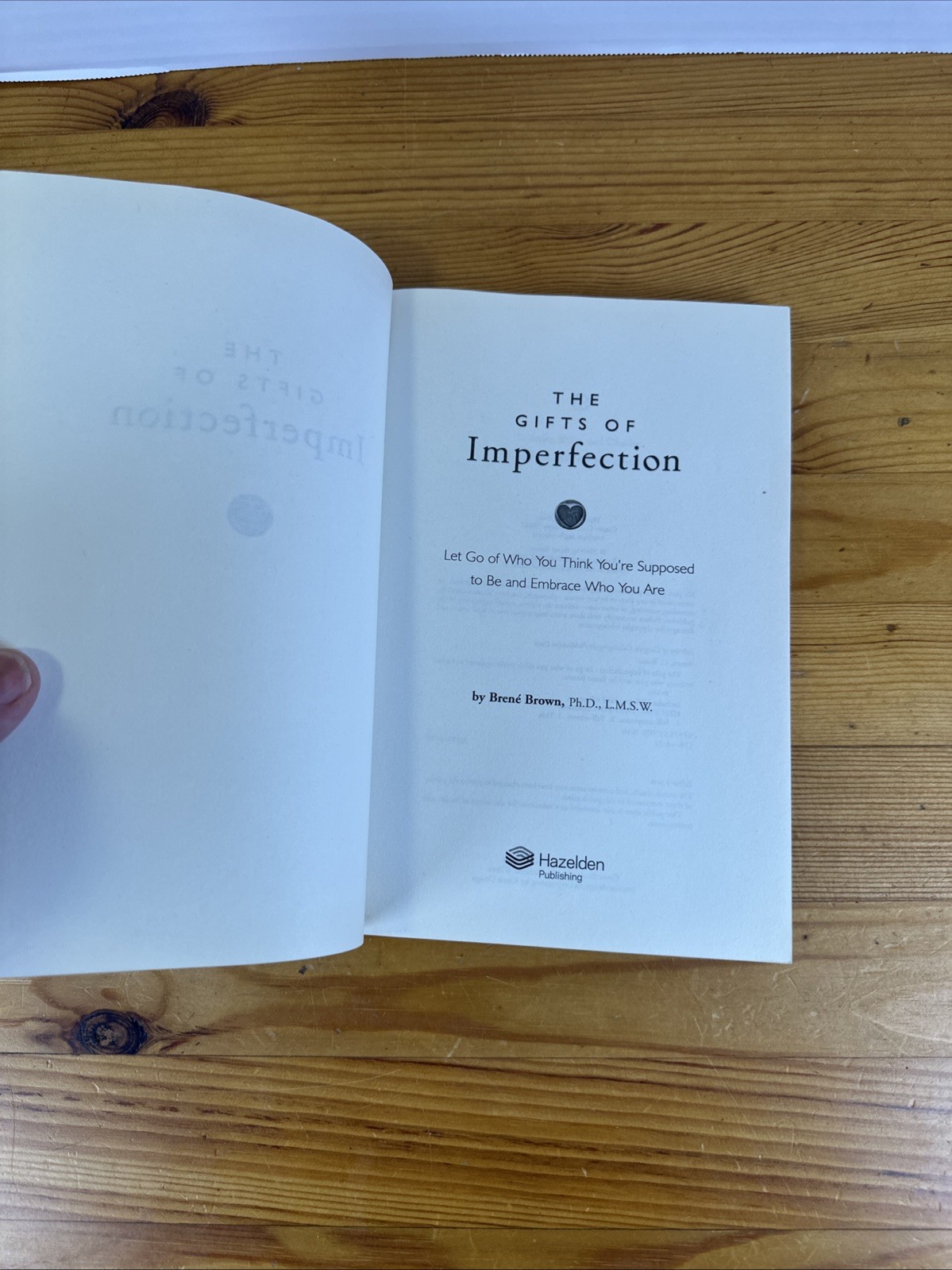 Gifts of Imperfection By Brene Brown 2010 Paperback