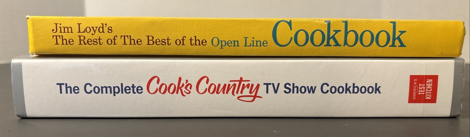1970s-2010s TV & Radio Show Cookbook Lot, The Open Line & Cook’s County